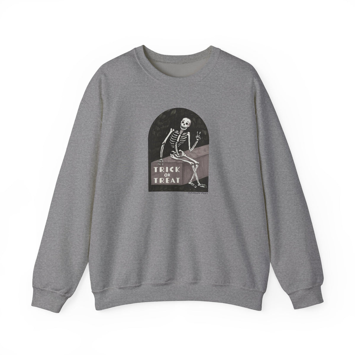 Trick or Treat Skeleton Sweatshirt