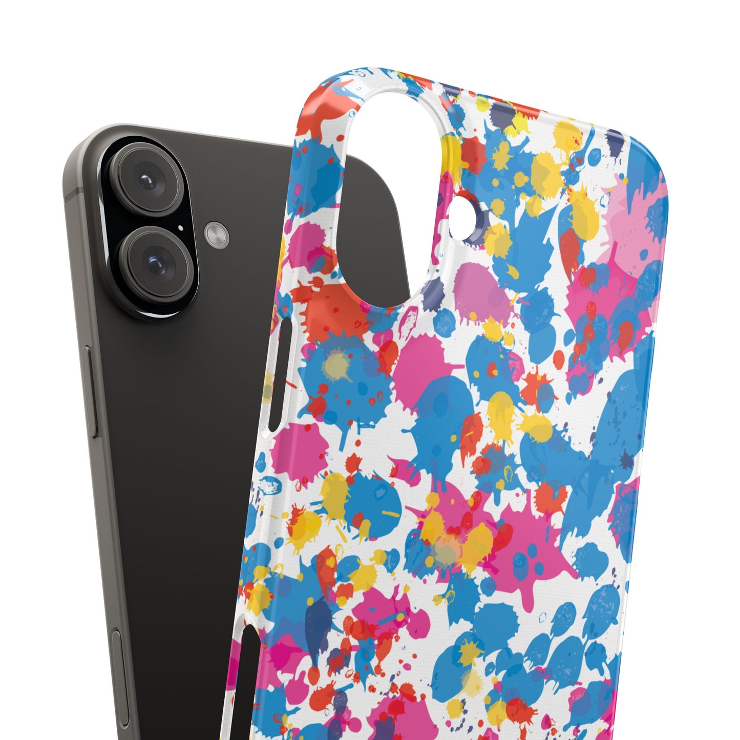 Pop Art Paint Splatter Phone Case