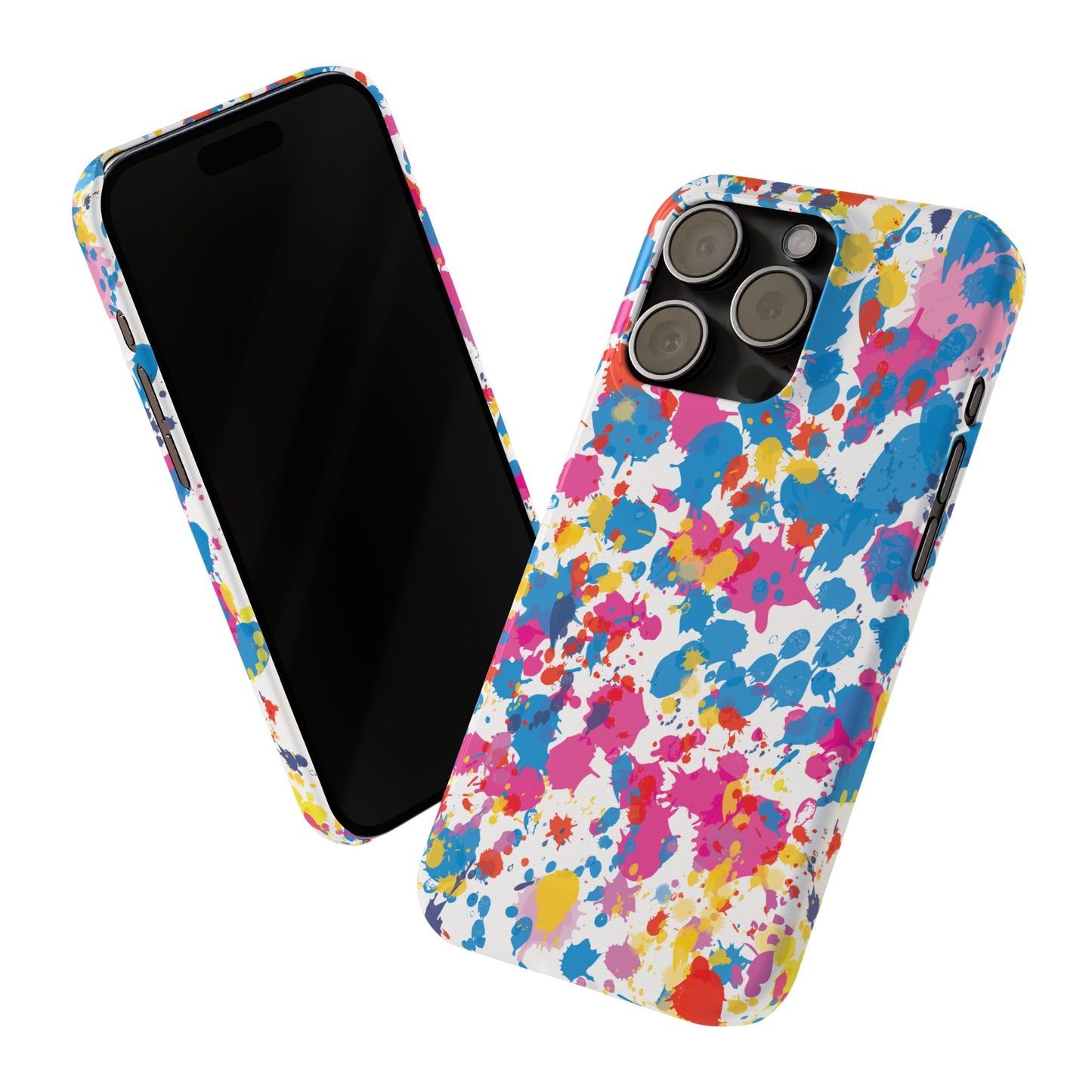 Pop Art Paint Splatter Phone Case