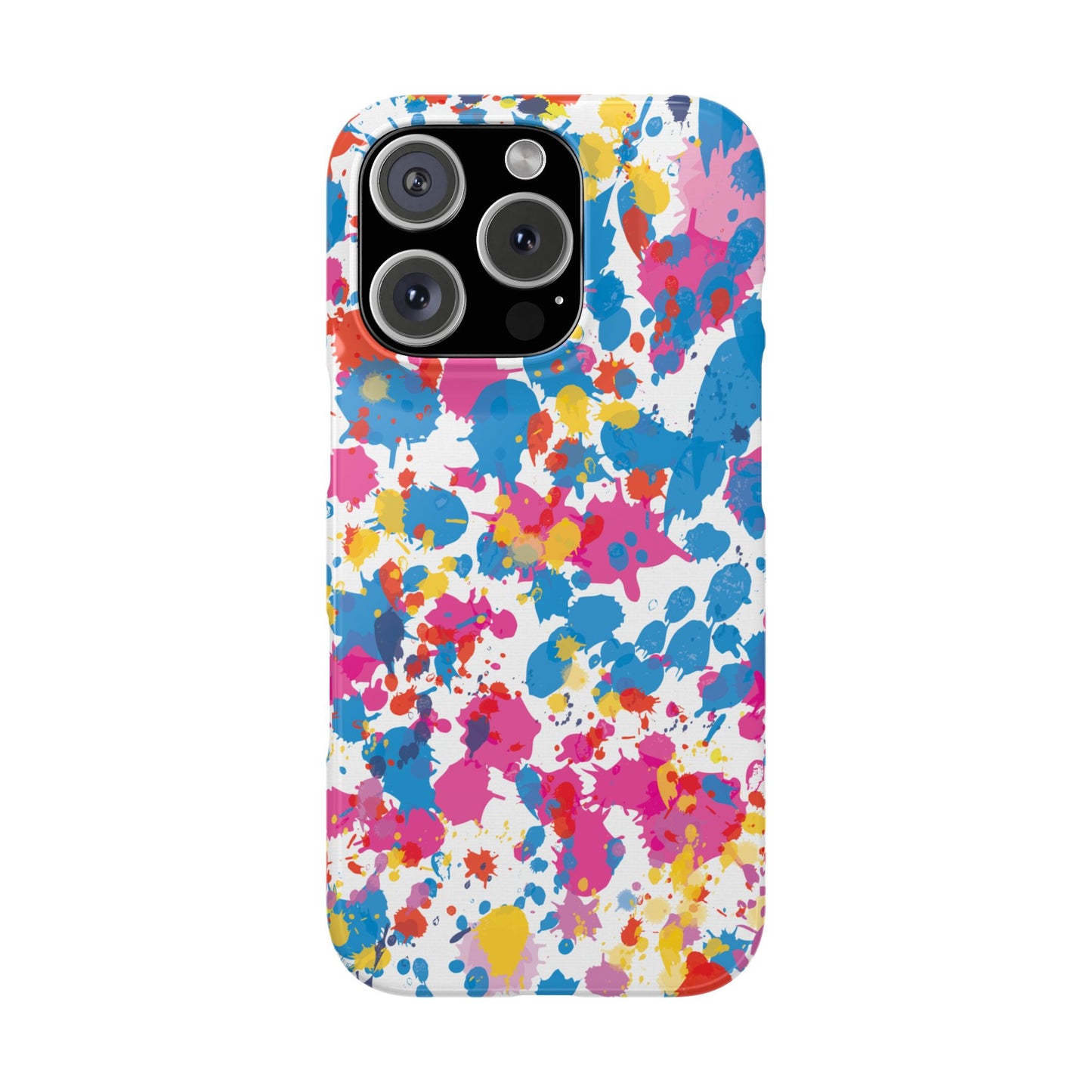 Pop Art Paint Splatter Phone Case