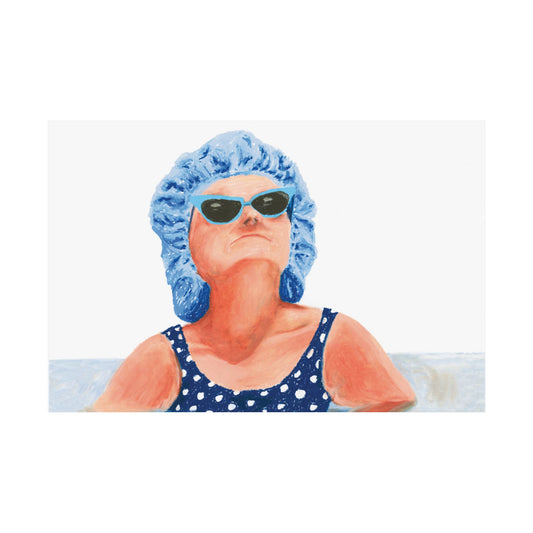 Retro Water Aerobics Print