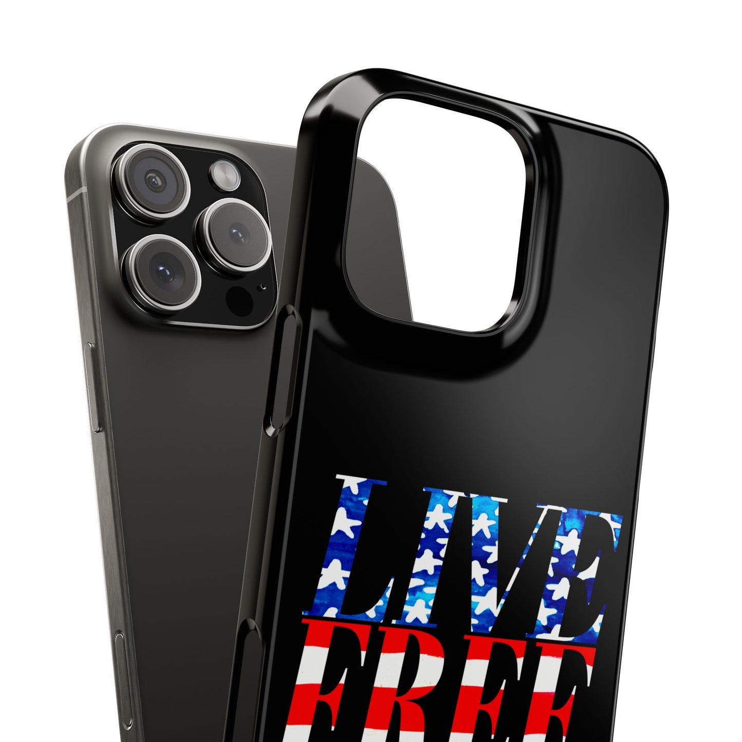 Live Free Phone Case