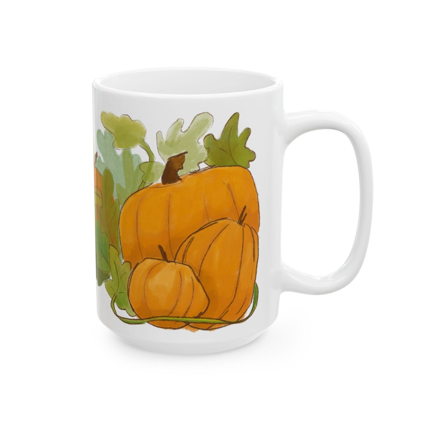 Autumn Pumpkins Mug