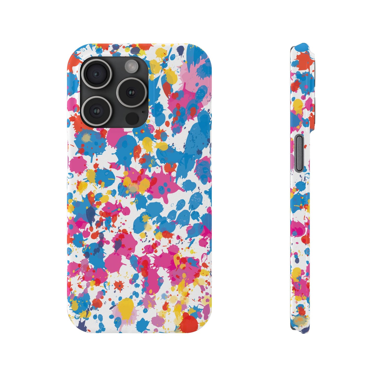 Pop Art Paint Splatter Phone Case