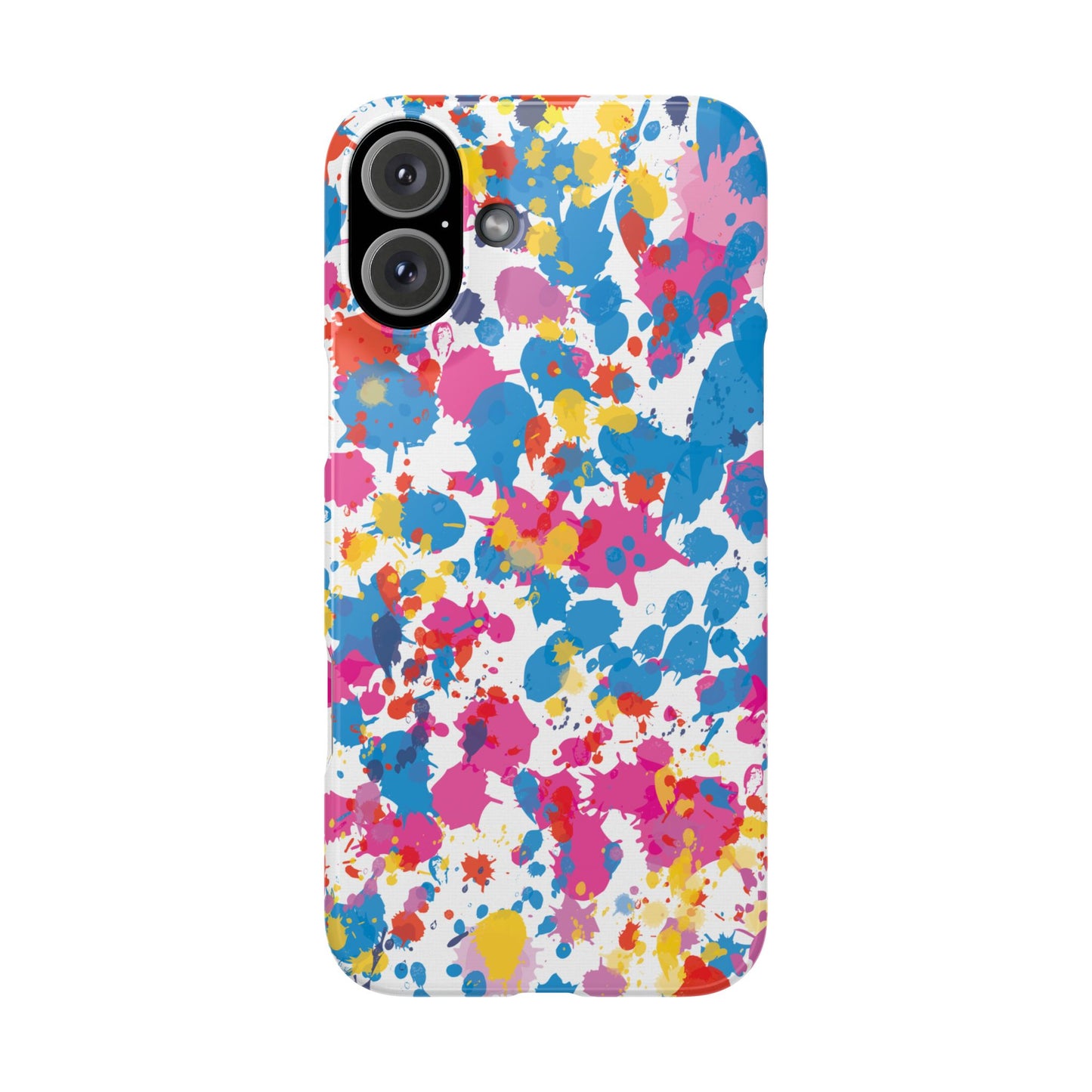 Pop Art Paint Splatter Phone Case
