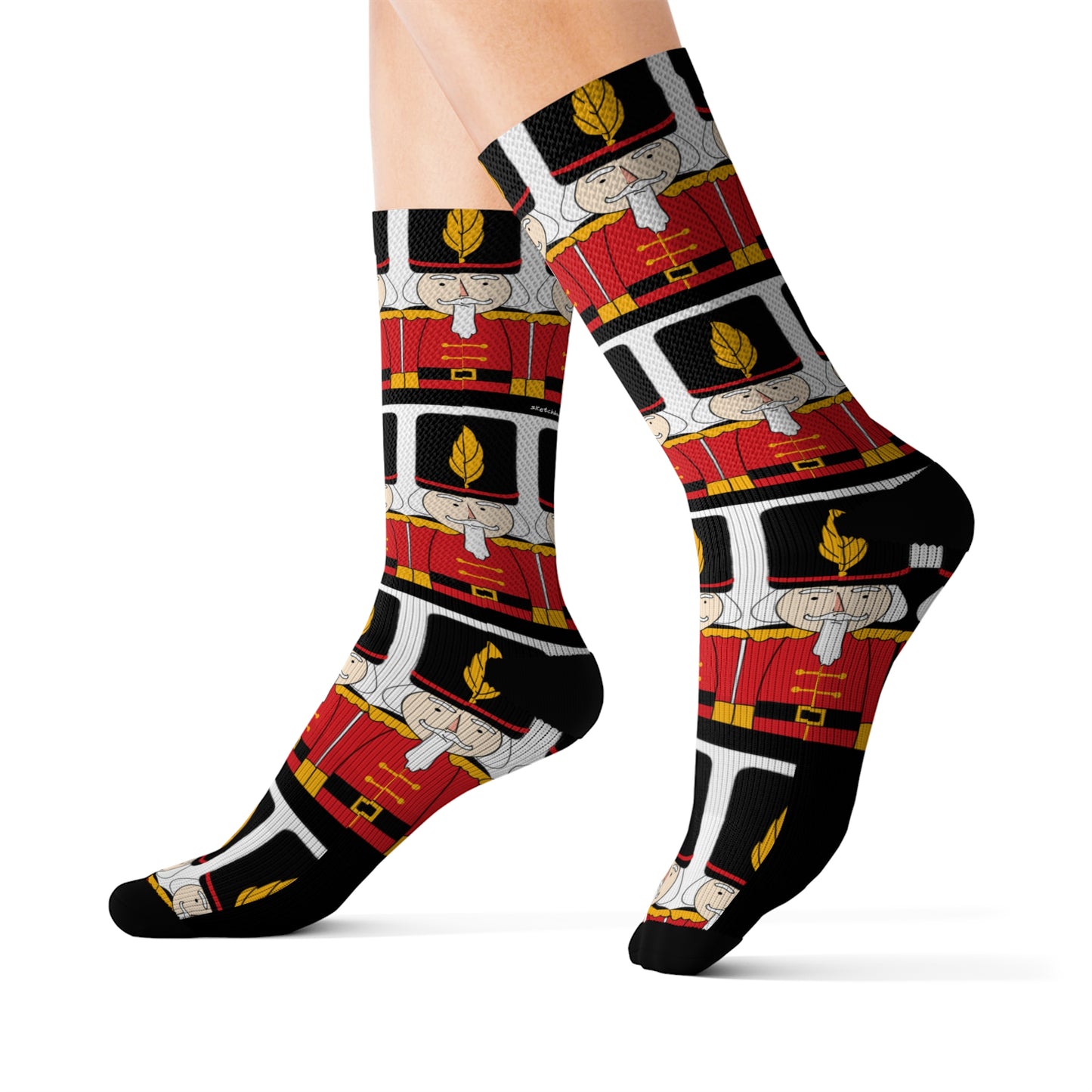 Nuts for the Nutcracker Socks