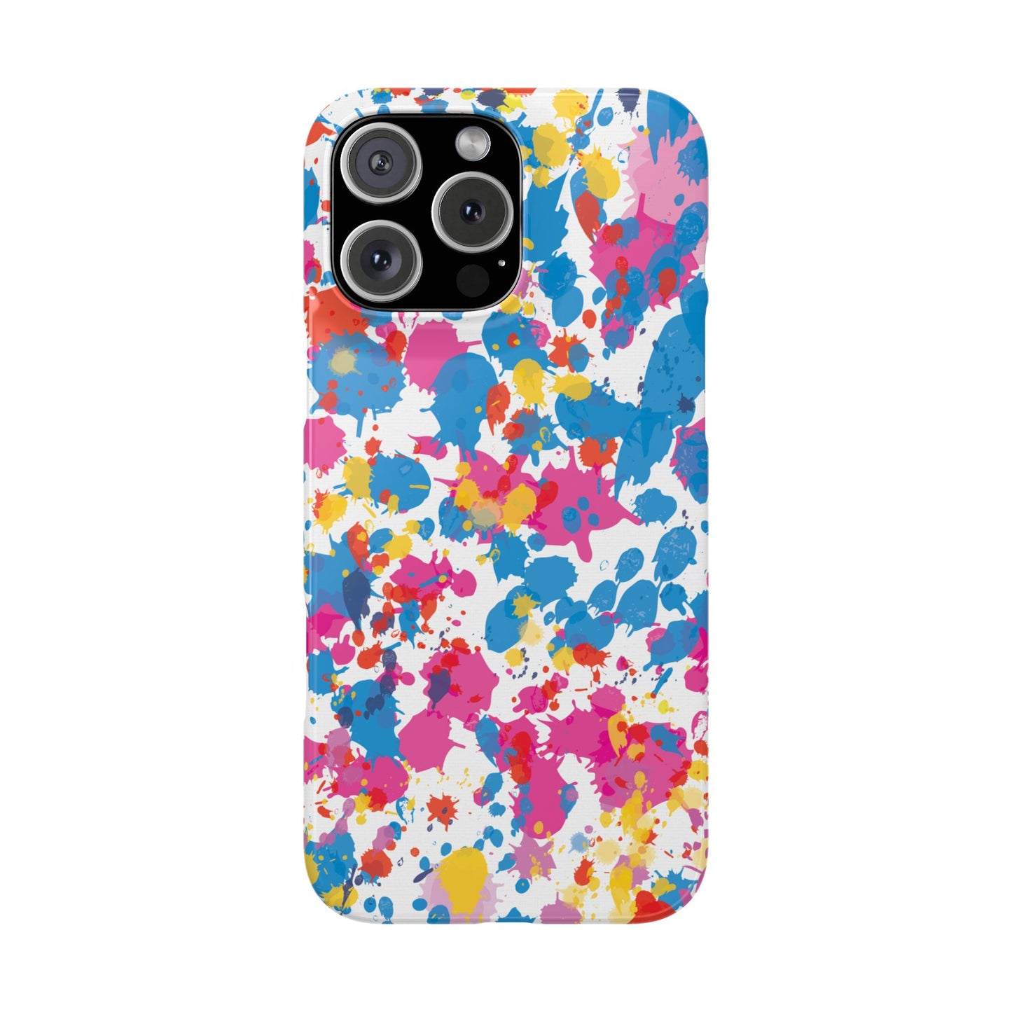 Pop Art Paint Splatter Phone Case