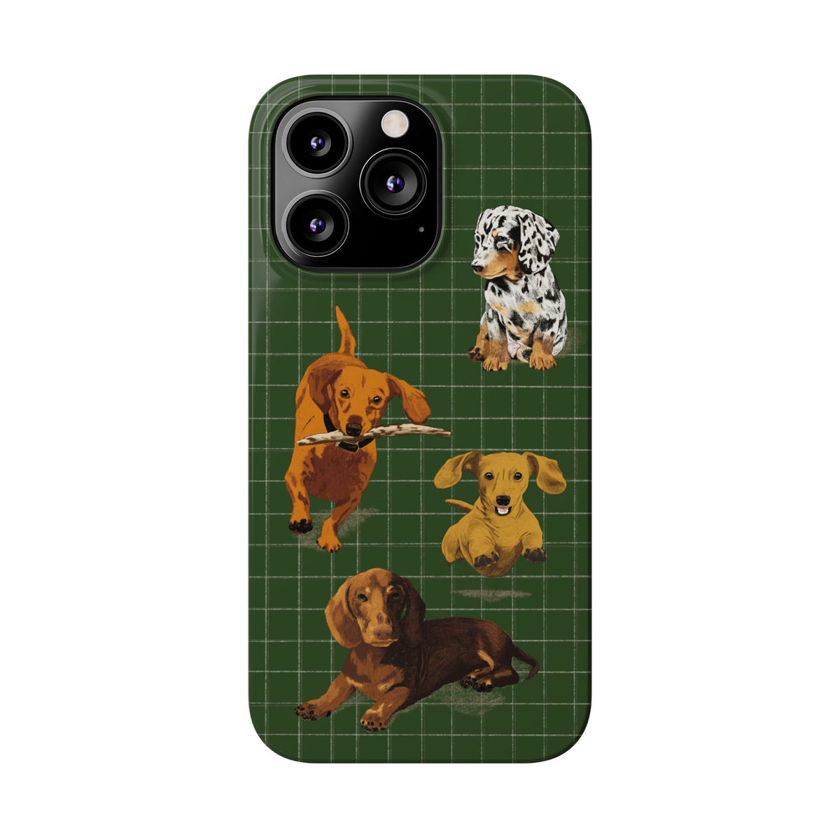 The Delightful Dachshund Phone Case