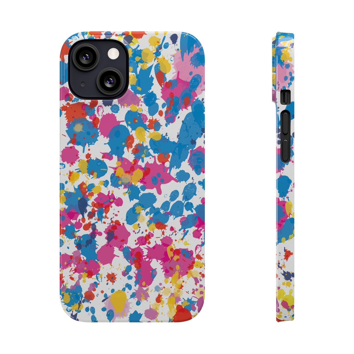 Pop Art Paint Splatter Phone Case