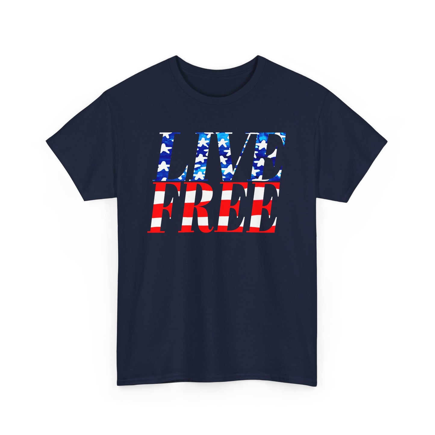 LIVE FREE Patriotic T-shirt