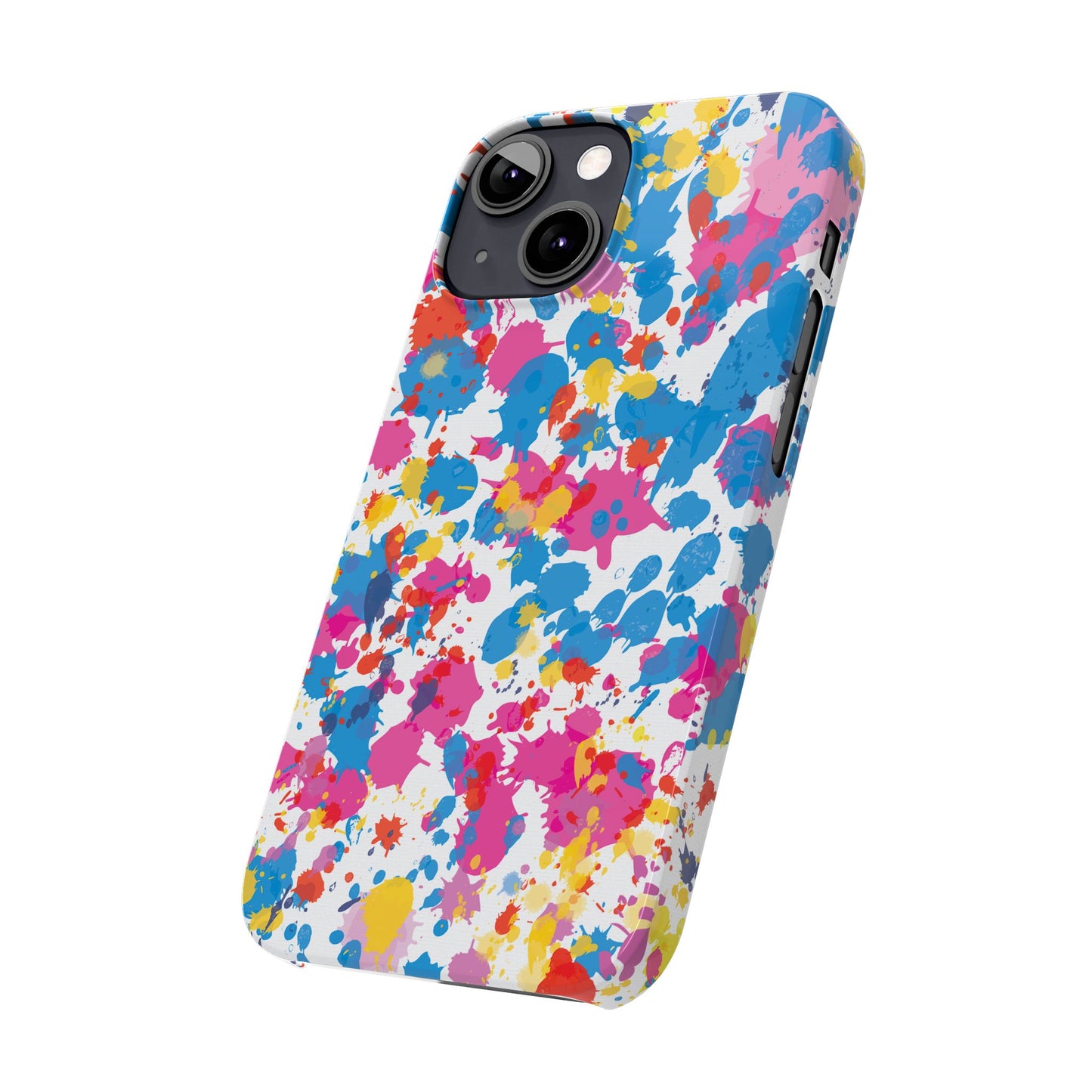 Pop Art Paint Splatter Phone Case