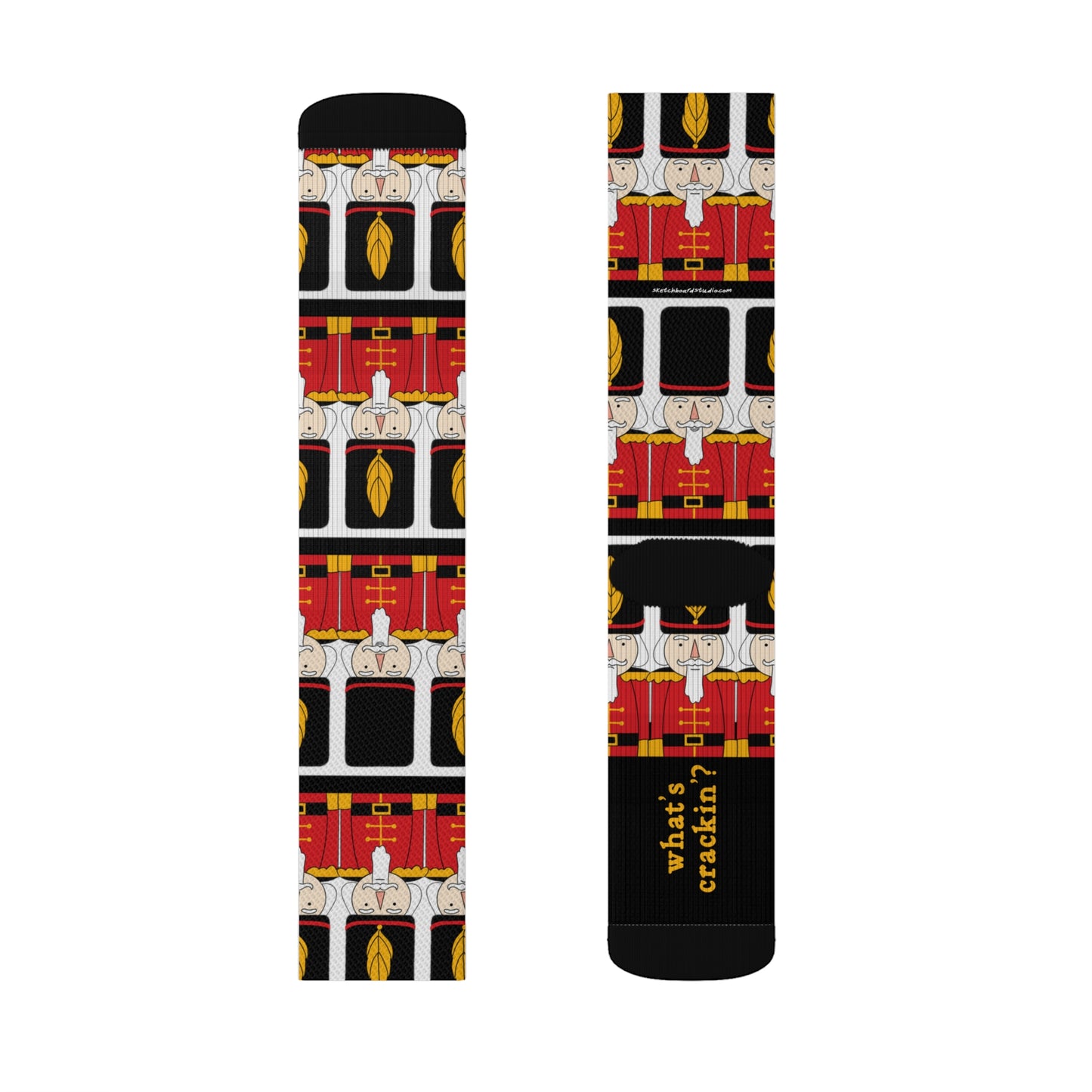 Nuts for the Nutcracker Socks