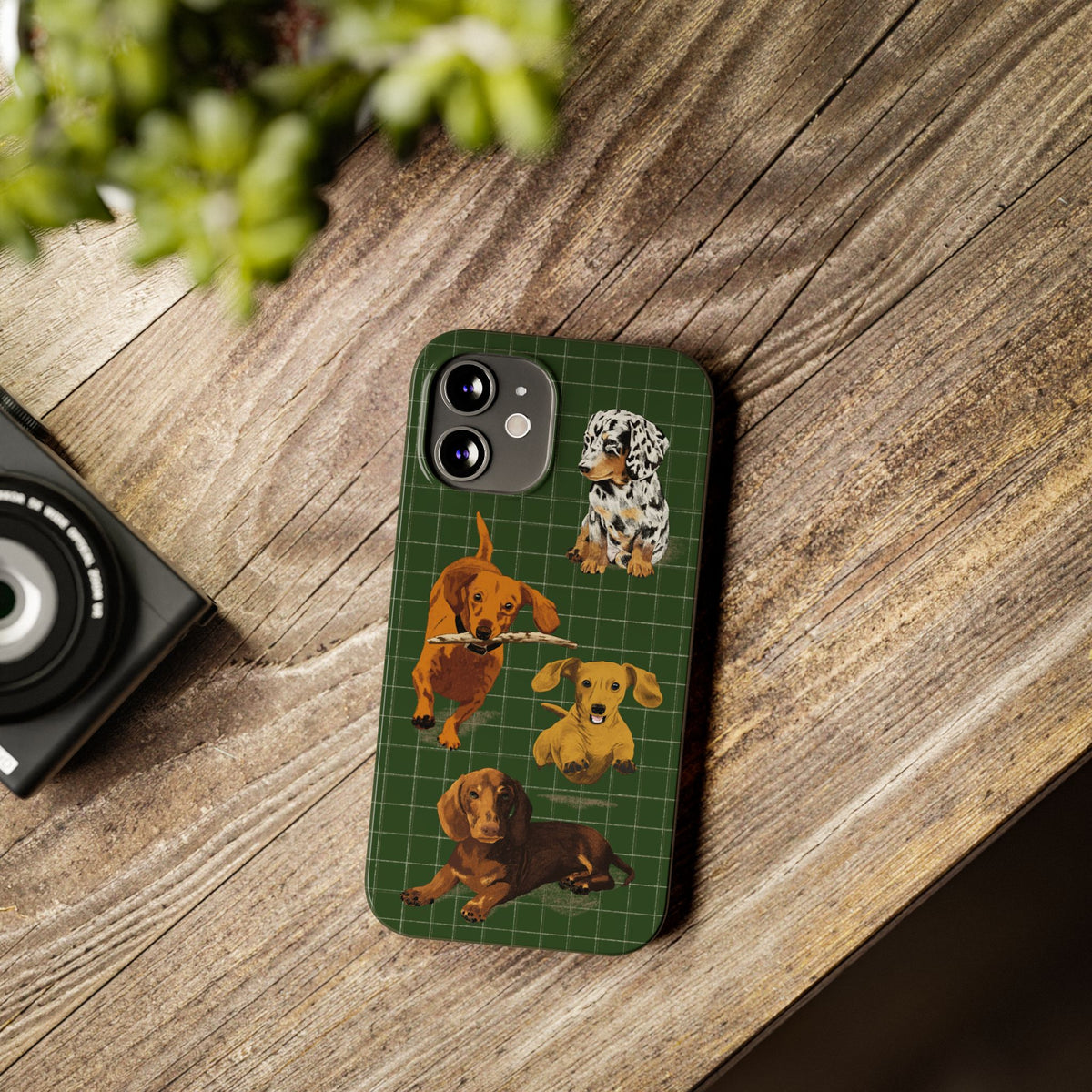 The Delightful Dachshund Phone Case
