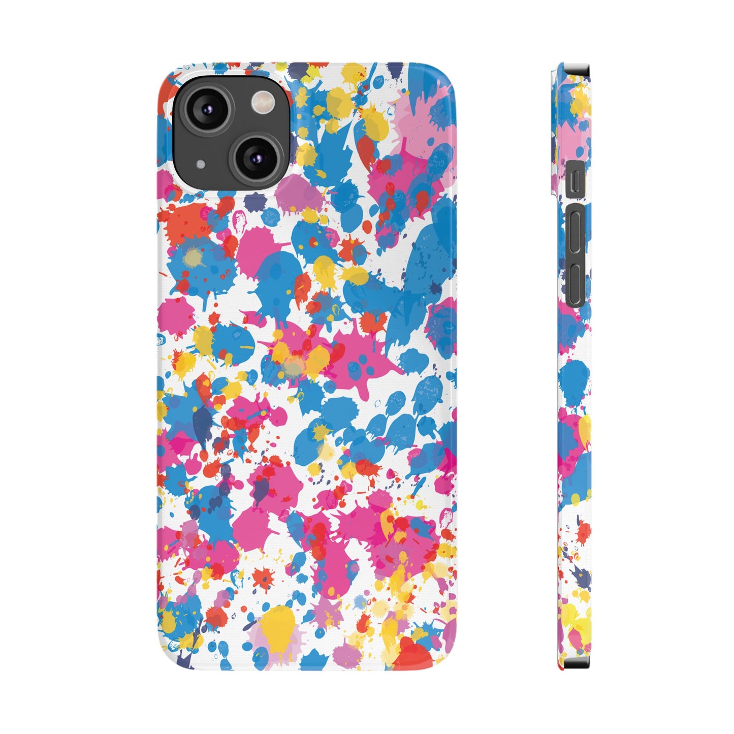 Pop Art Paint Splatter Phone Case