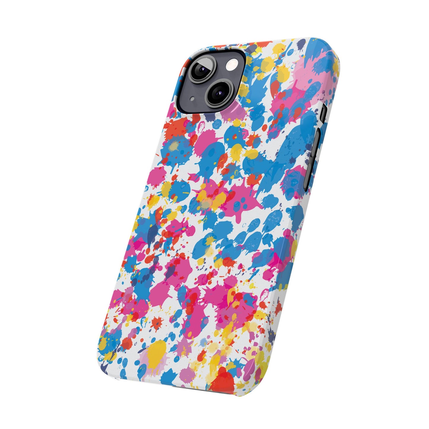 Pop Art Paint Splatter Phone Case
