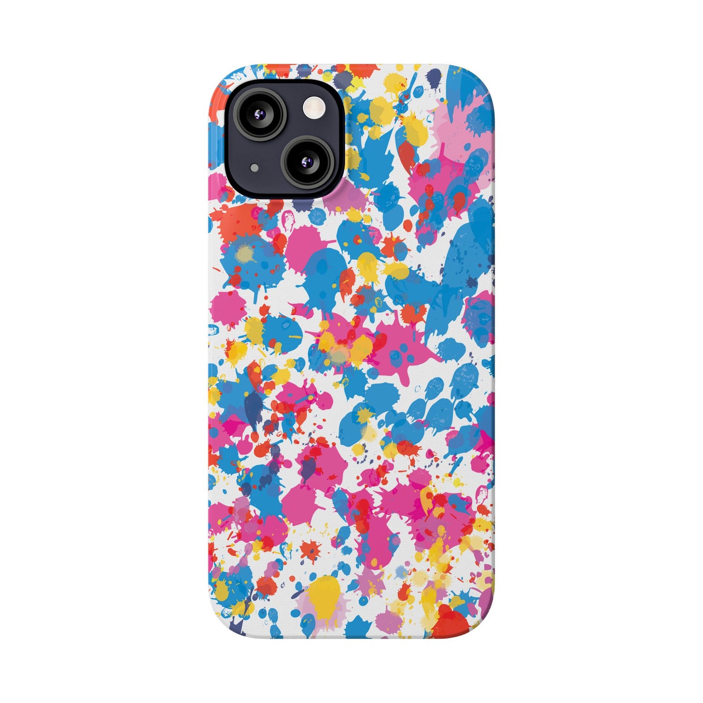 Pop Art Paint Splatter Phone Case