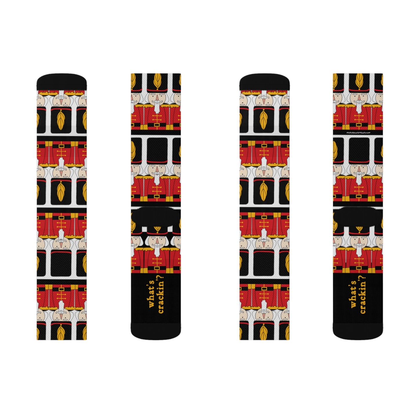 Nuts for the Nutcracker Socks