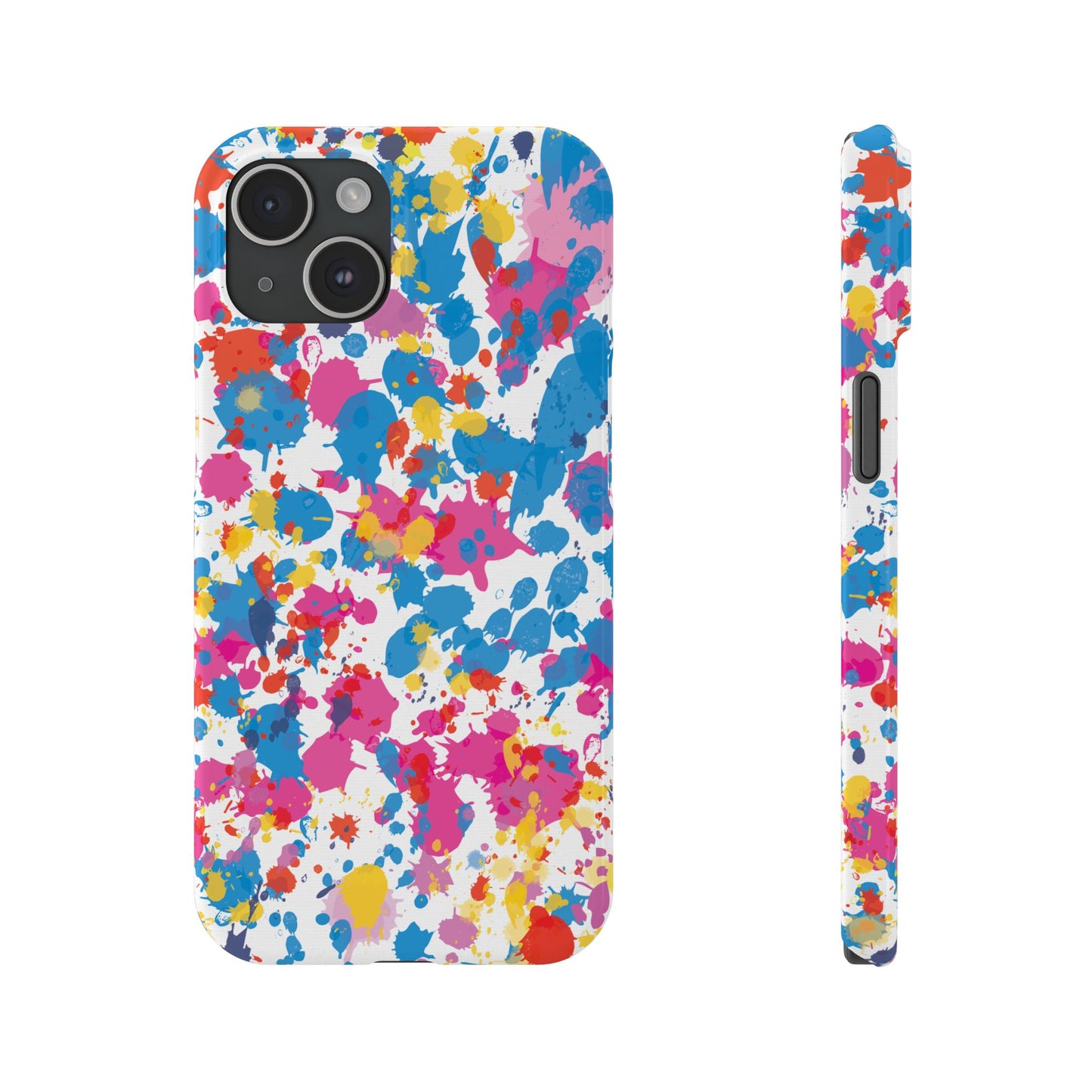 Pop Art Paint Splatter Phone Case