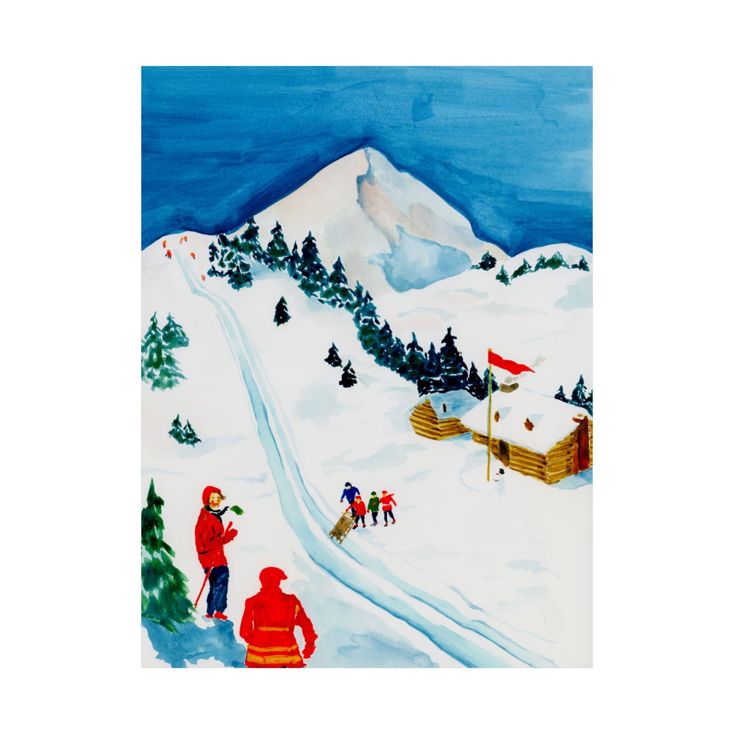 Winter Fun Print