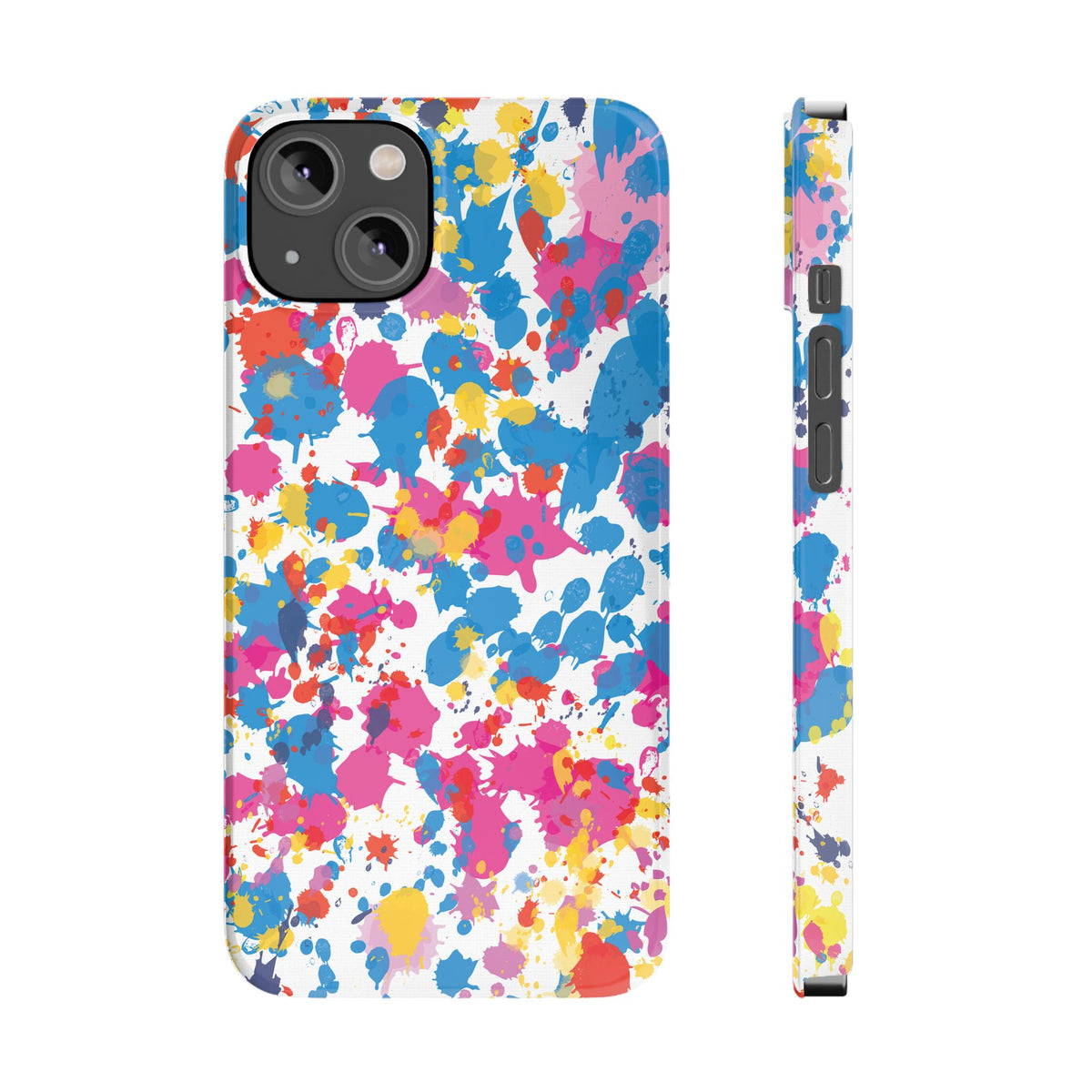 Pop Art Paint Splatter Phone Case