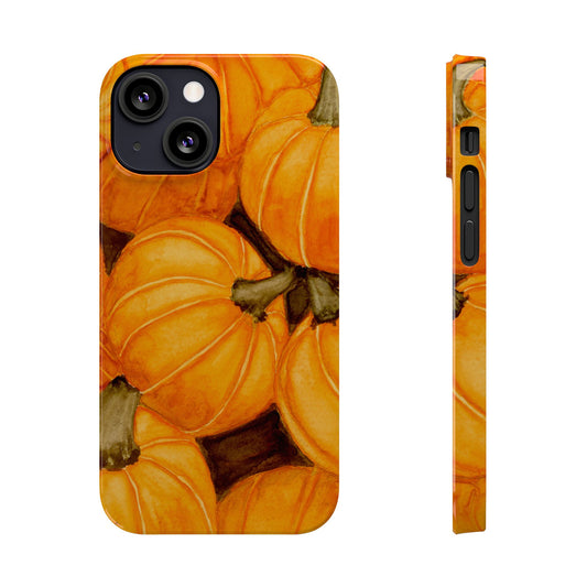 Watercolor Pumpkin Case