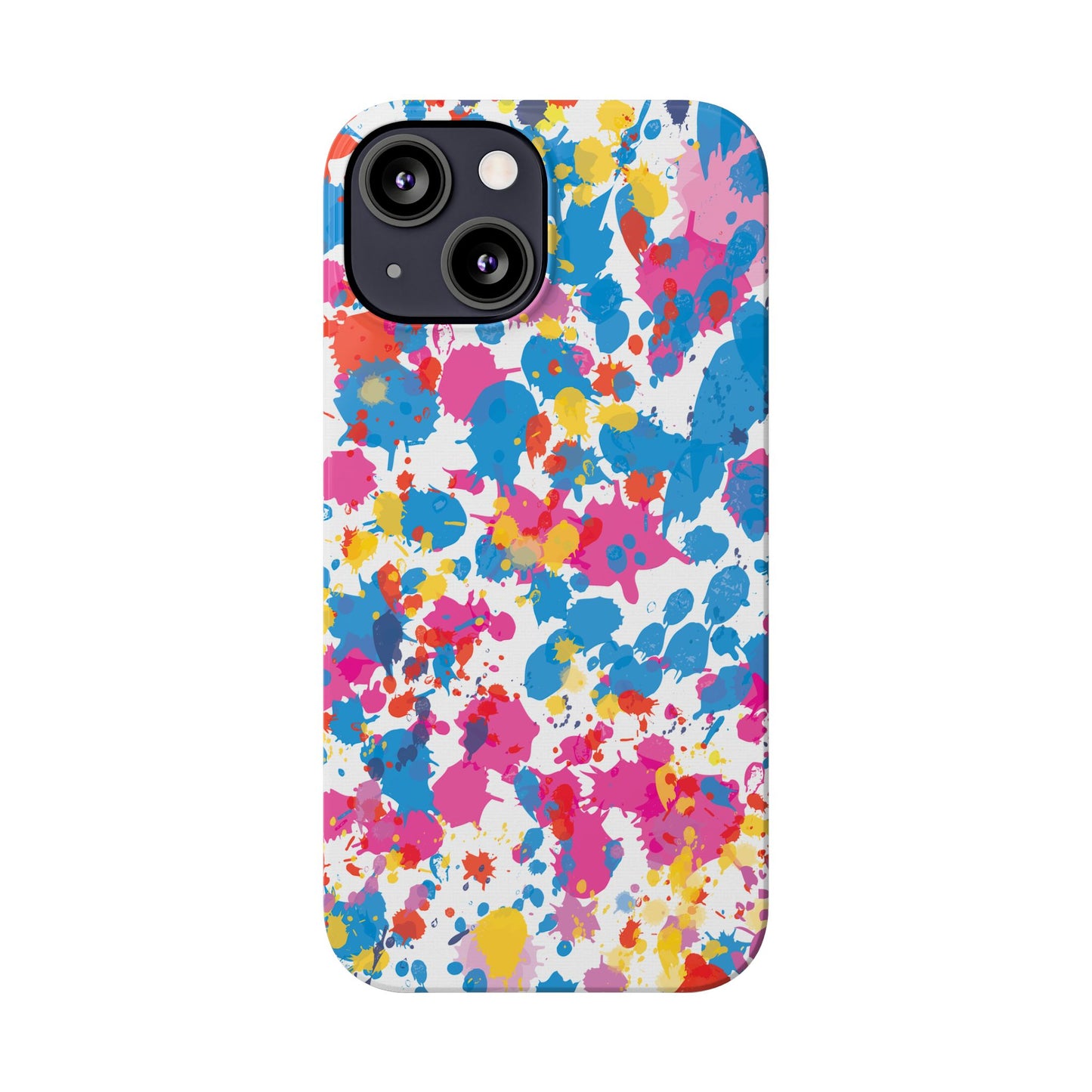 Pop Art Paint Splatter Phone Case