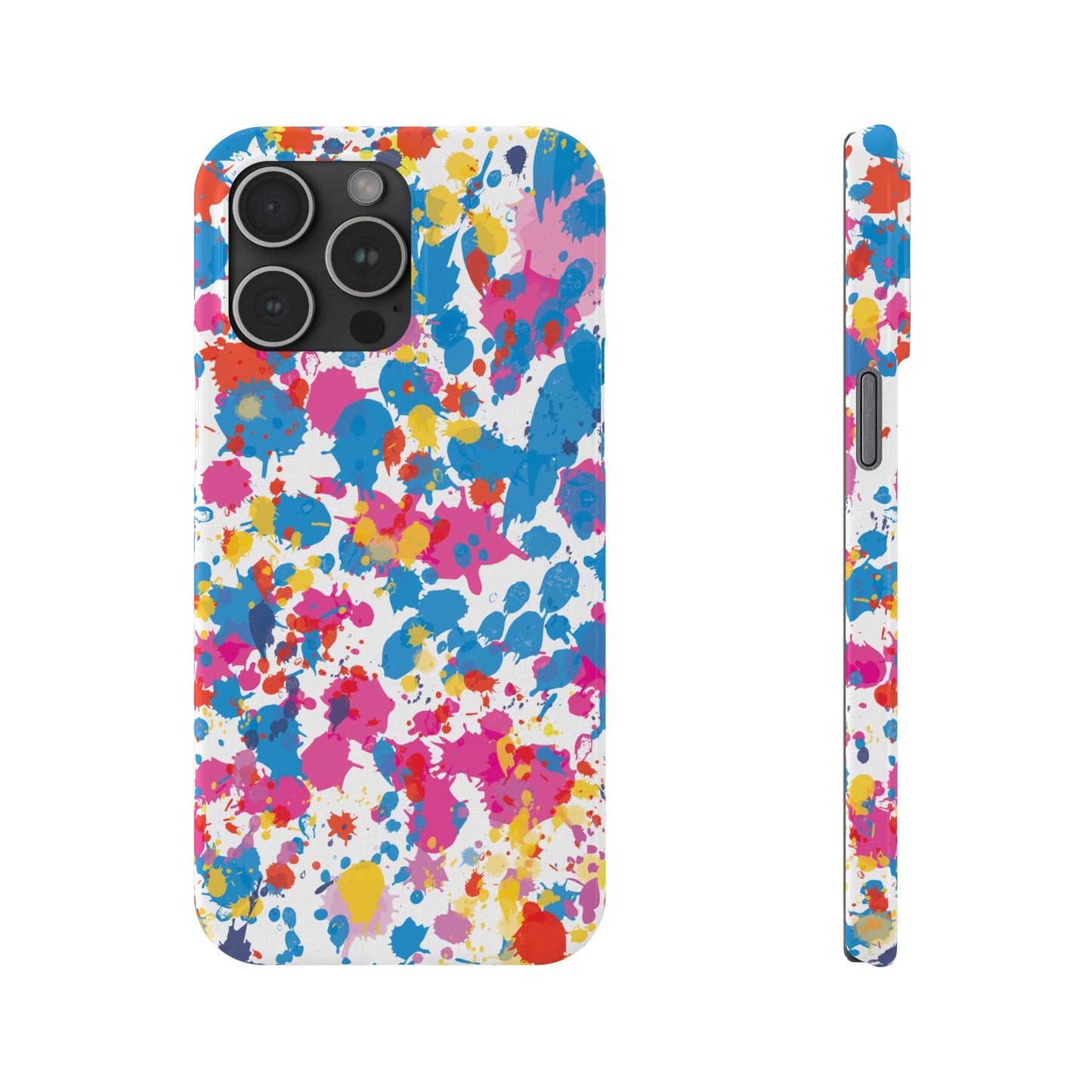 Pop Art Paint Splatter Phone Case
