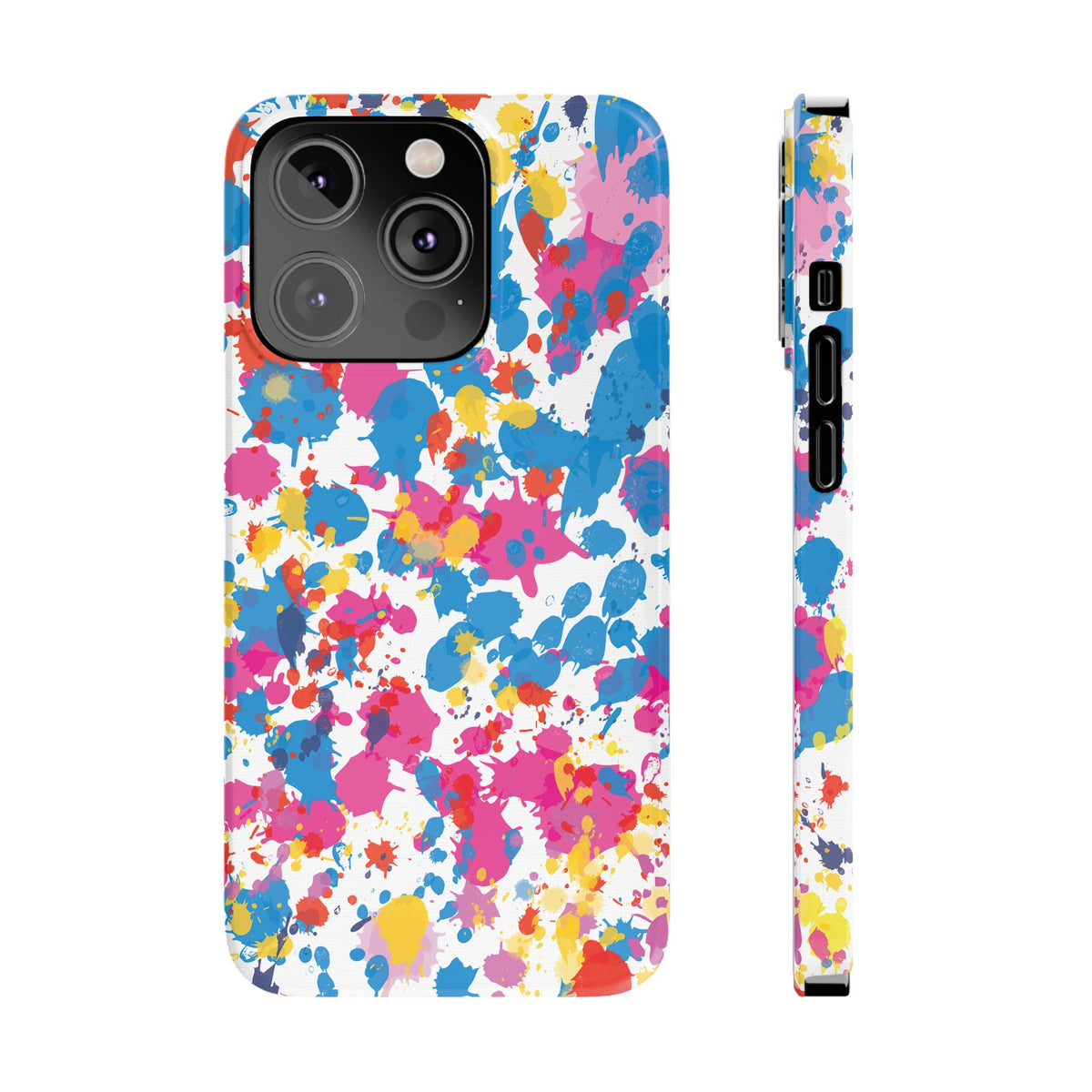 Pop Art Paint Splatter Phone Case