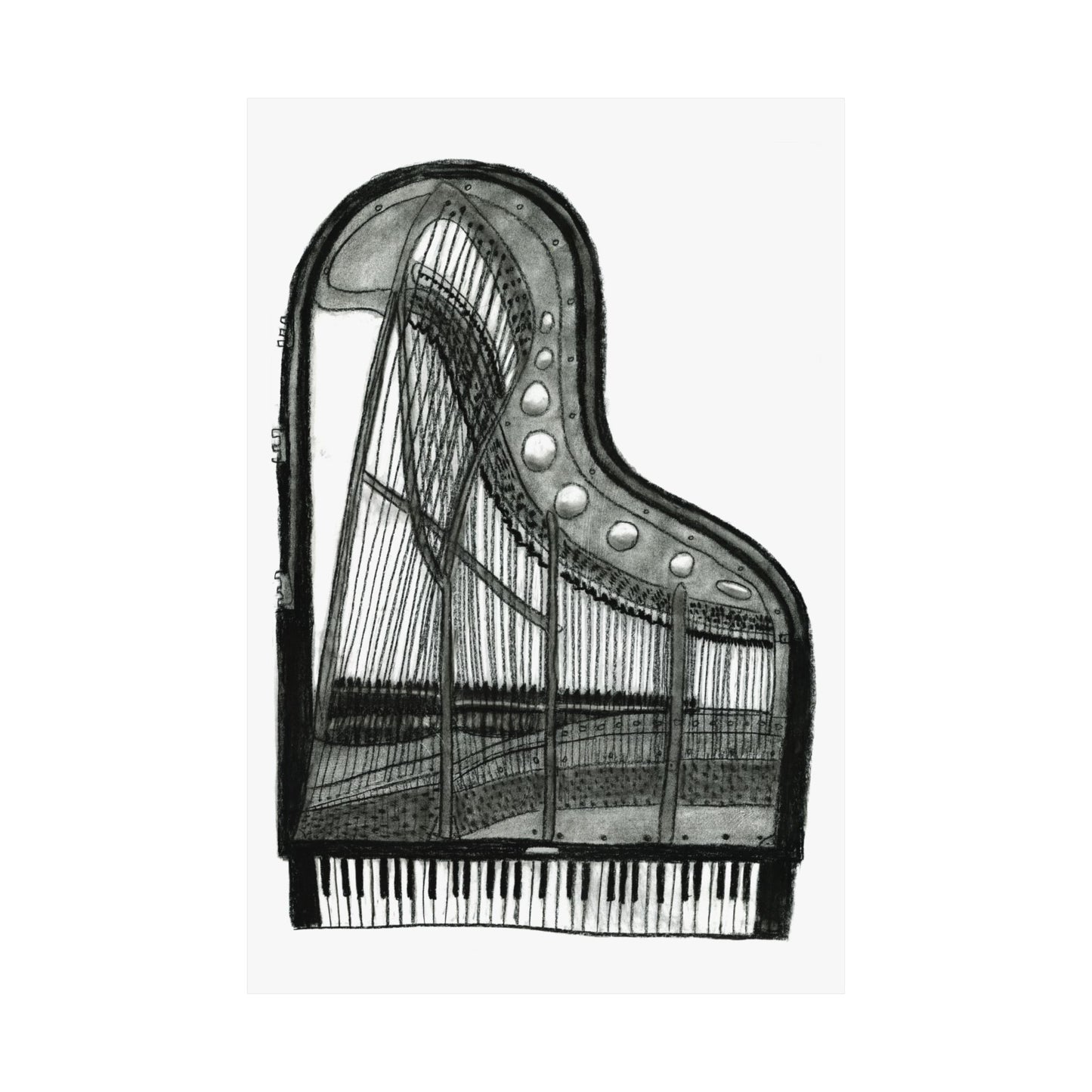 Grand Piano Print