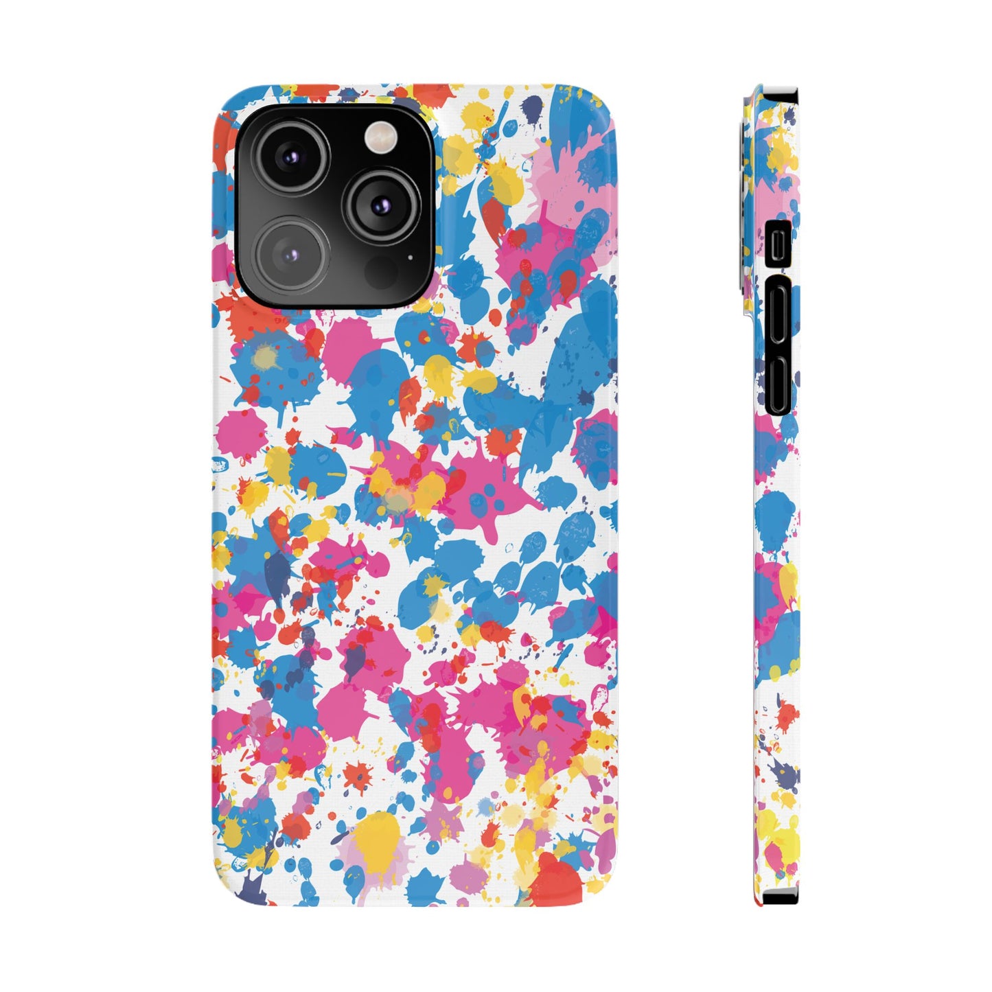 Pop Art Paint Splatter Phone Case