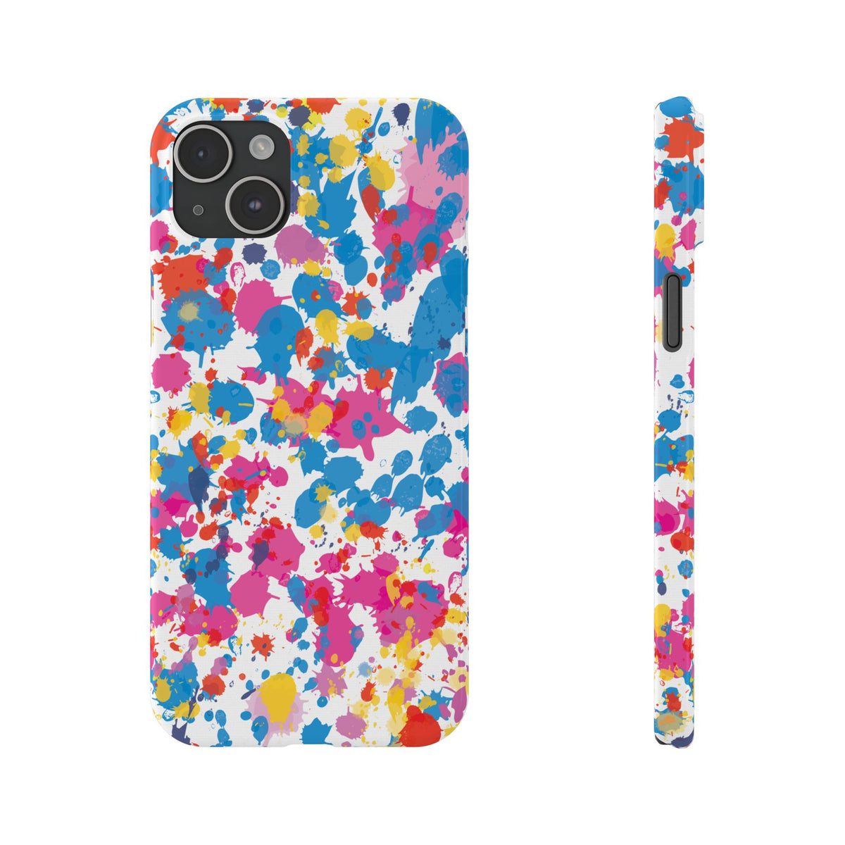 Pop Art Paint Splatter Phone Case