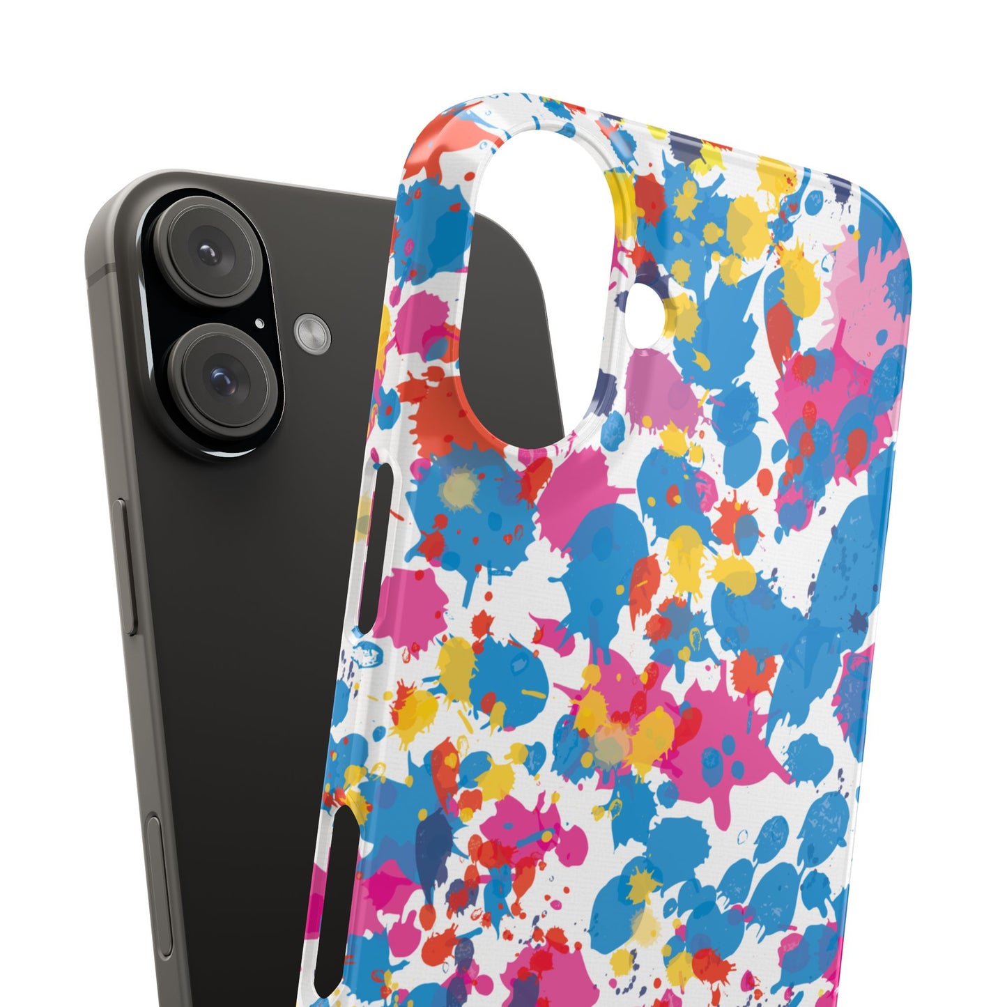 Pop Art Paint Splatter Phone Case