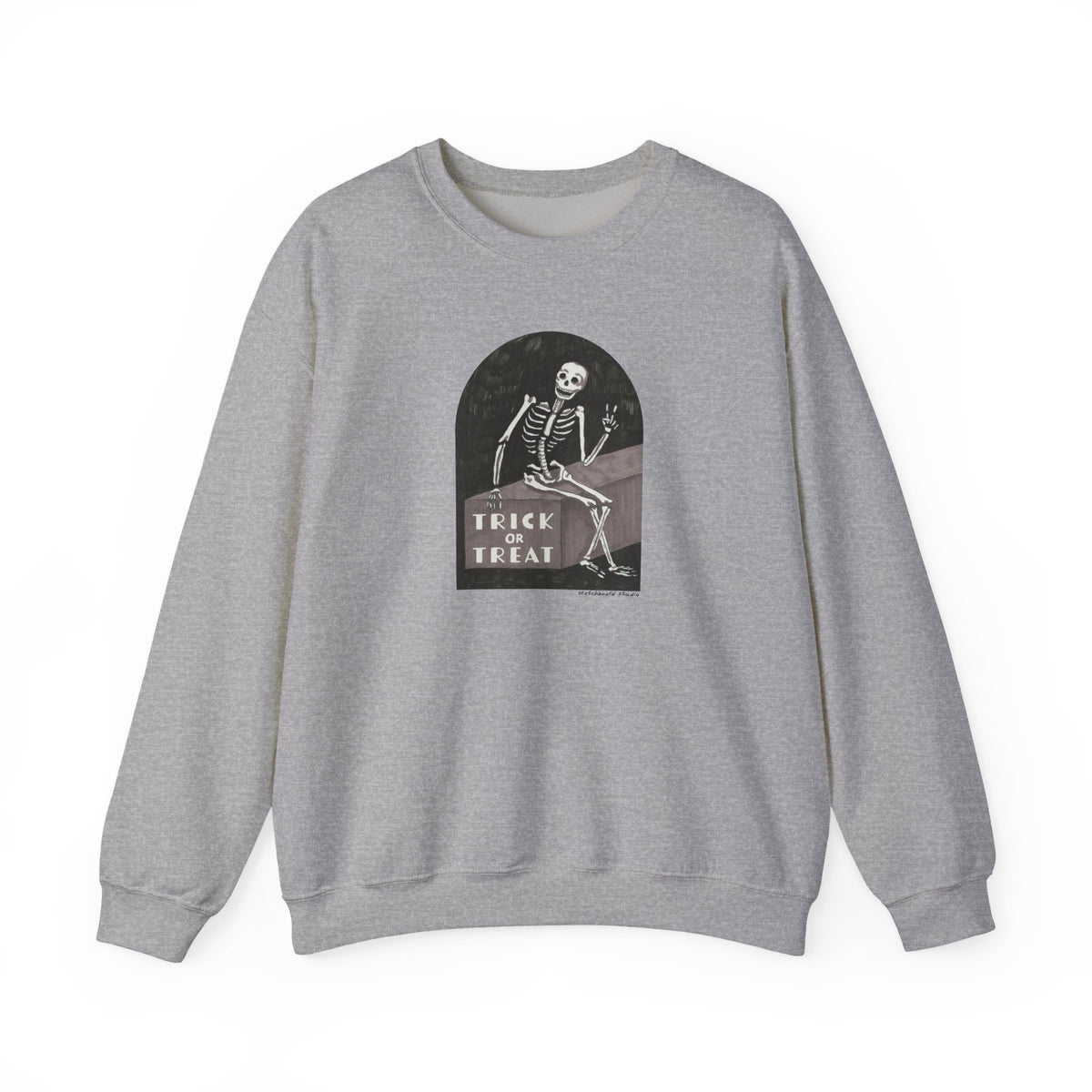 Trick or Treat Skeleton Sweatshirt