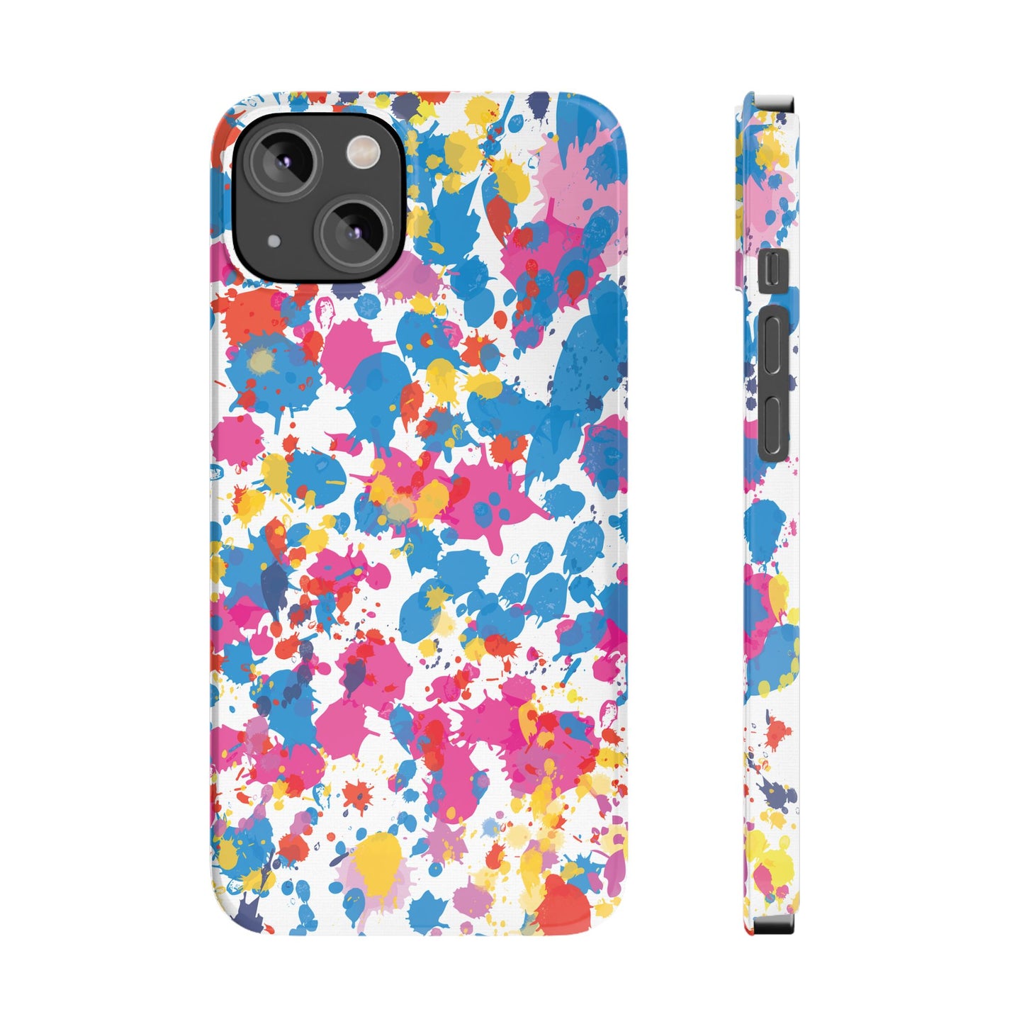 Pop Art Paint Splatter Phone Case