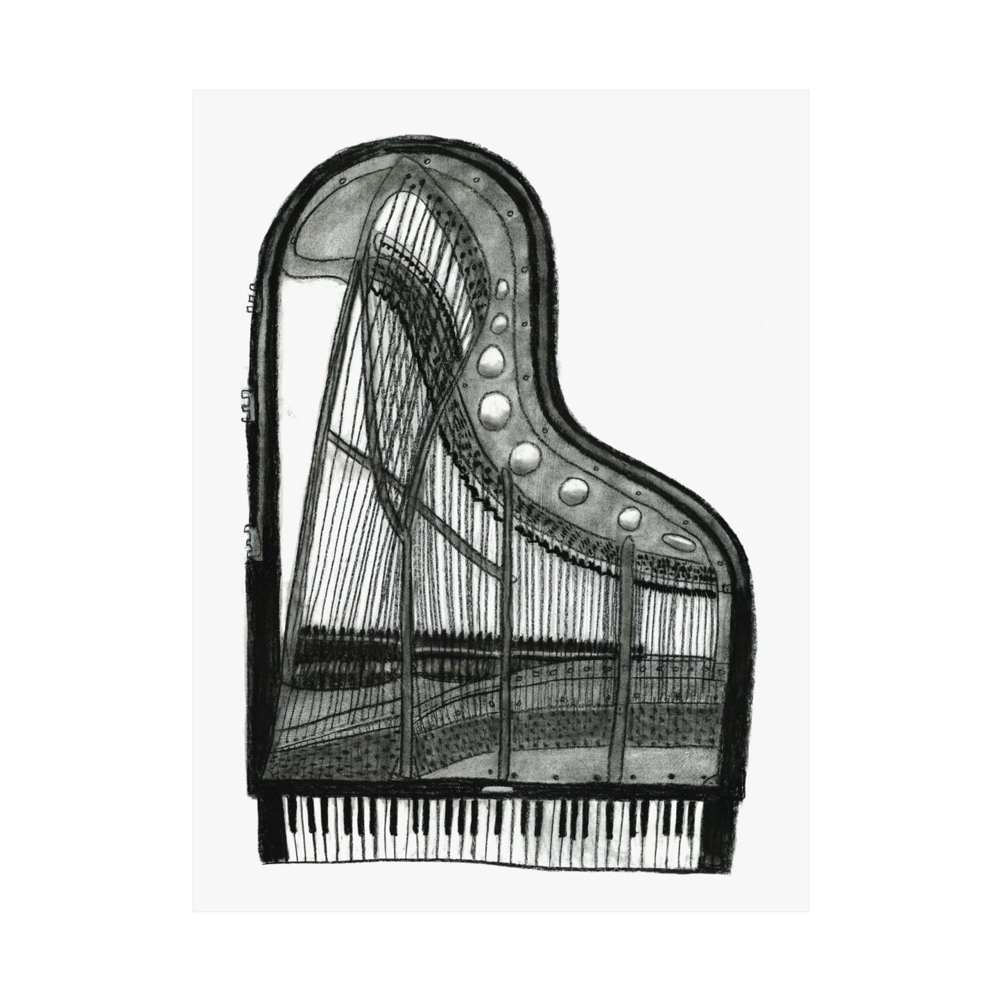 Grand Piano Print