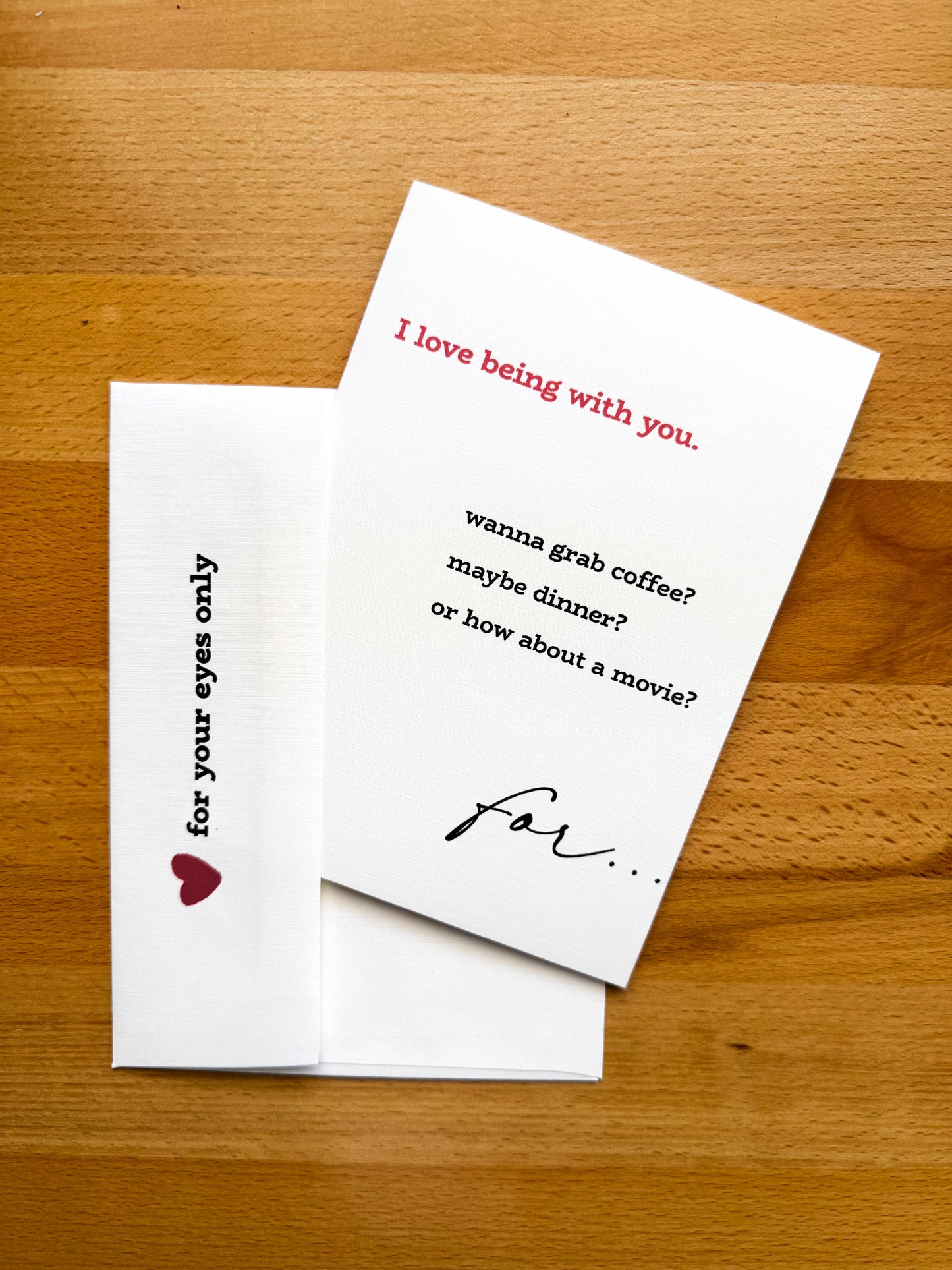 As Long as We Both Shall Live Card