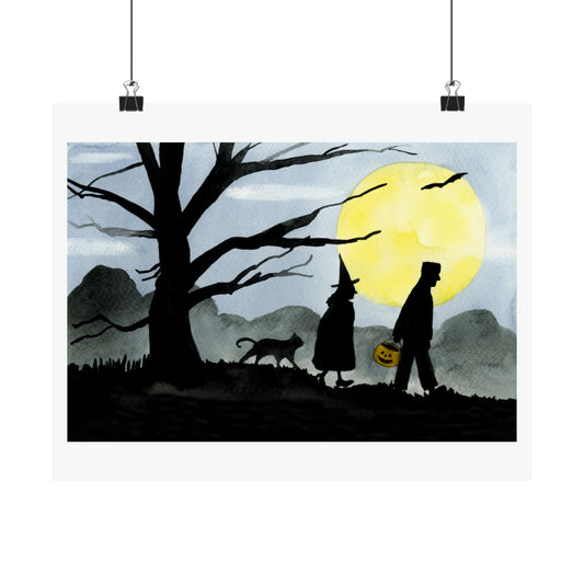 A Haunting We Will Go Print