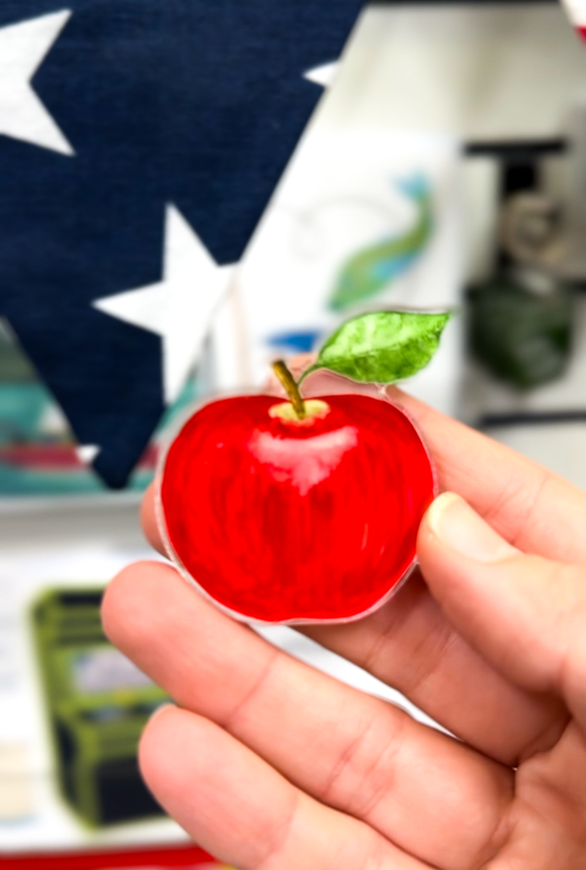 Farm Fresh Apple Magnet