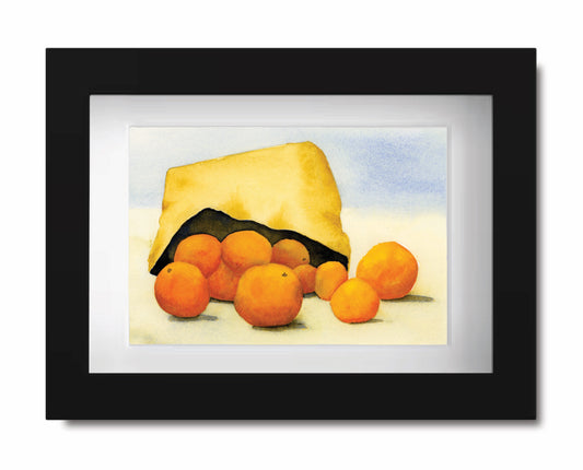 Bag of Oranges Print