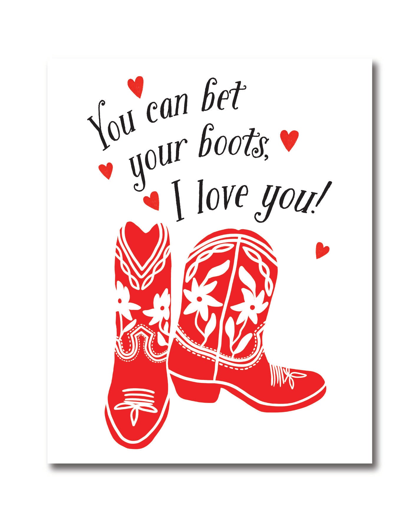 Bet Your Boots Print