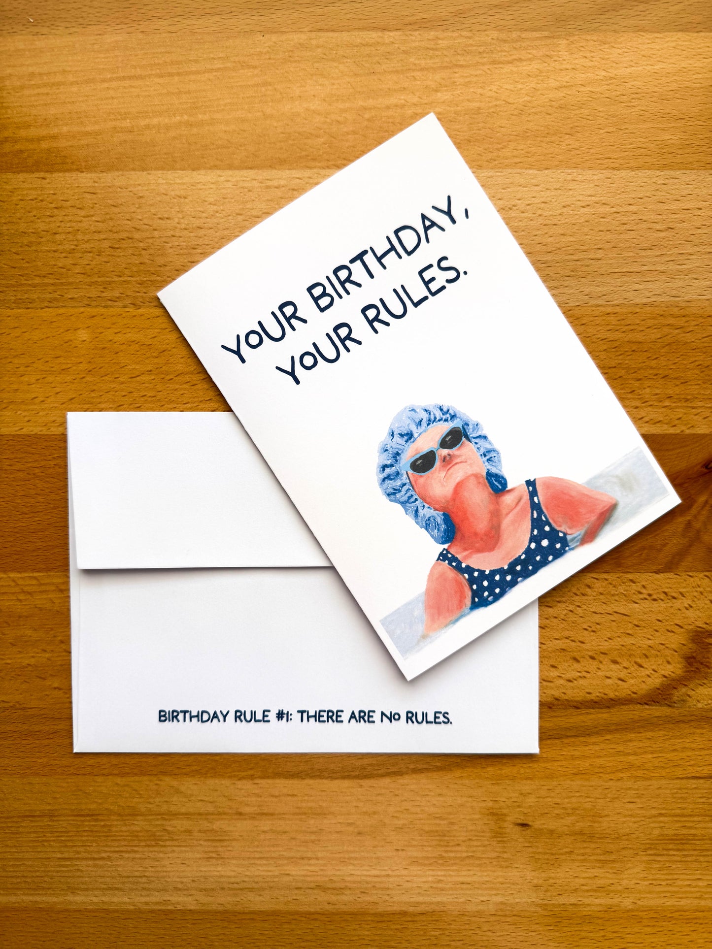 Birthday Rules Card