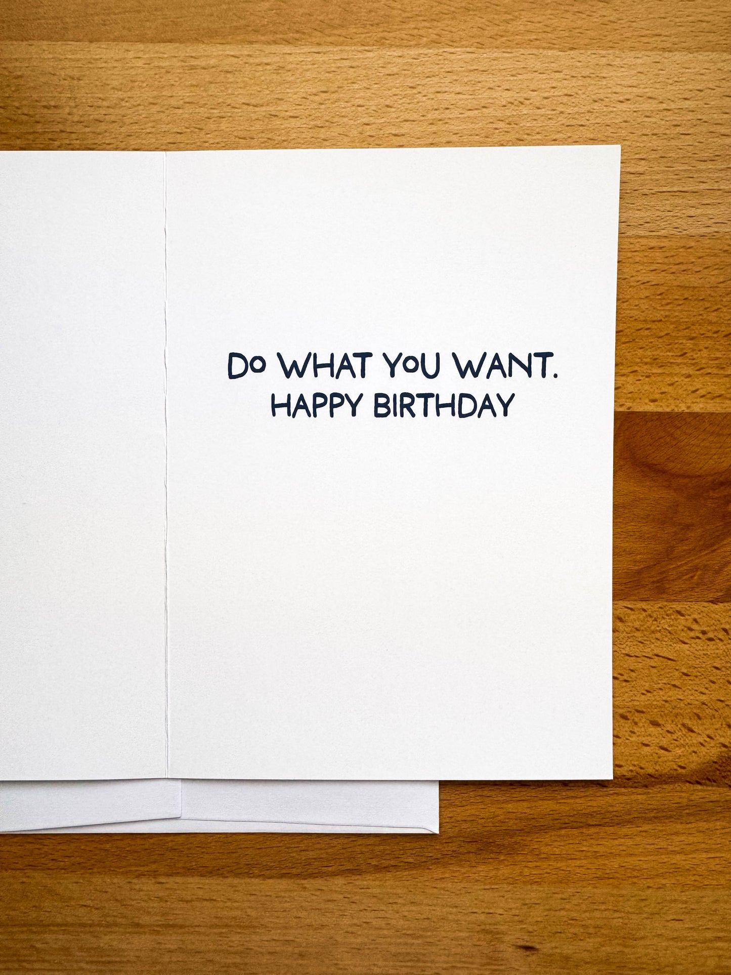 Birthday Rules Card