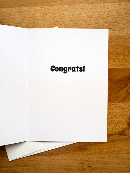Congrats! Card