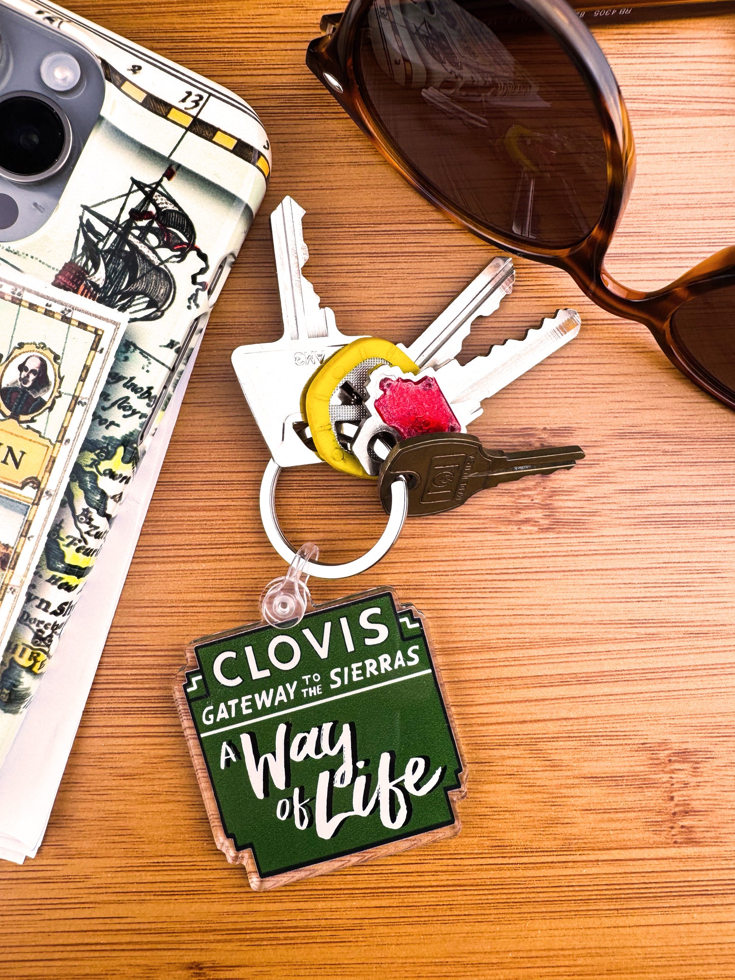 Clovis - A Way of Life Keychain