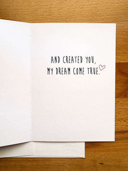 Dream Come True Card