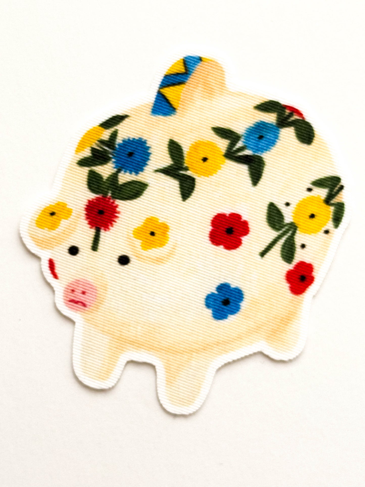 Feed the Pig Sticker