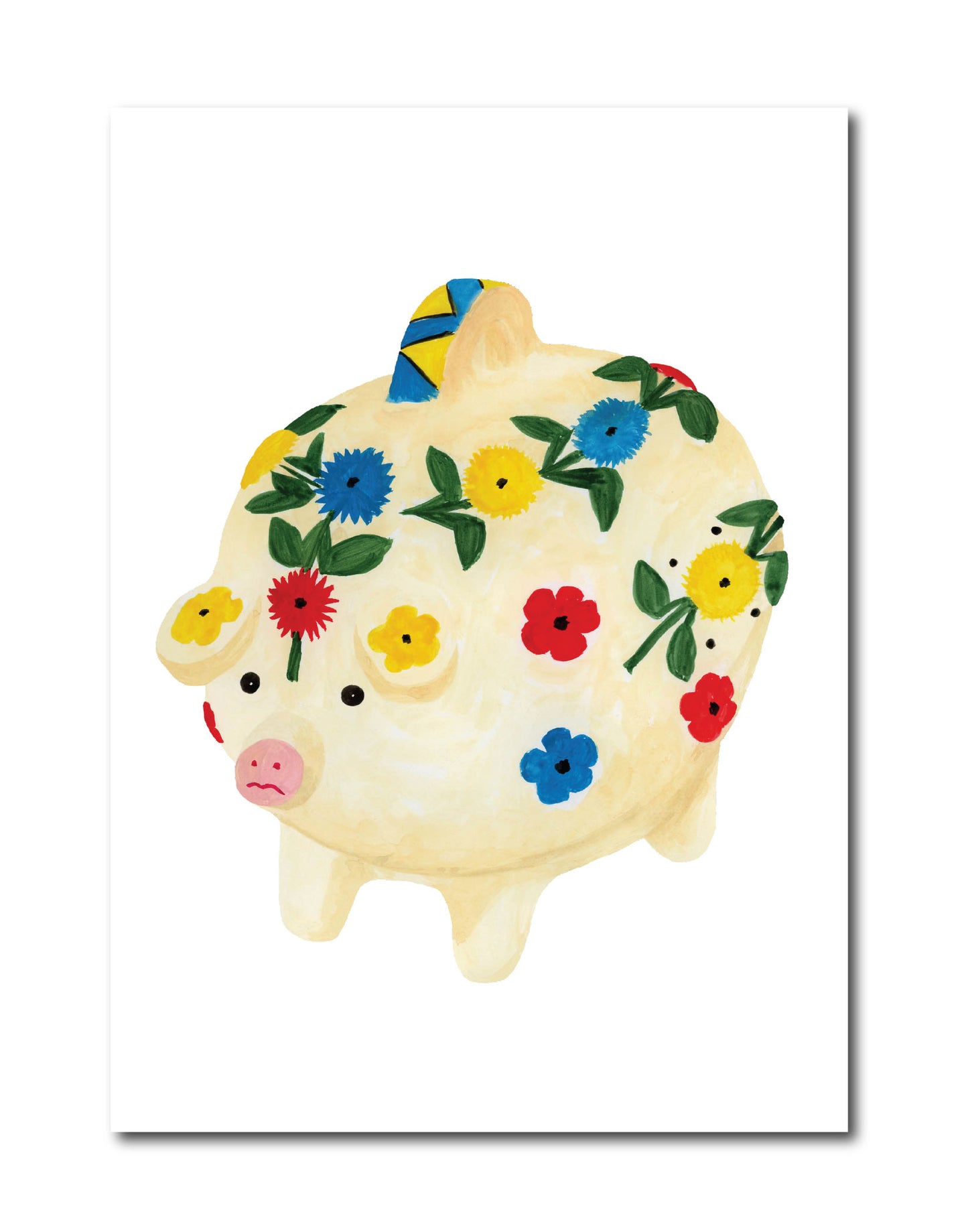 Feed the Pig Print
