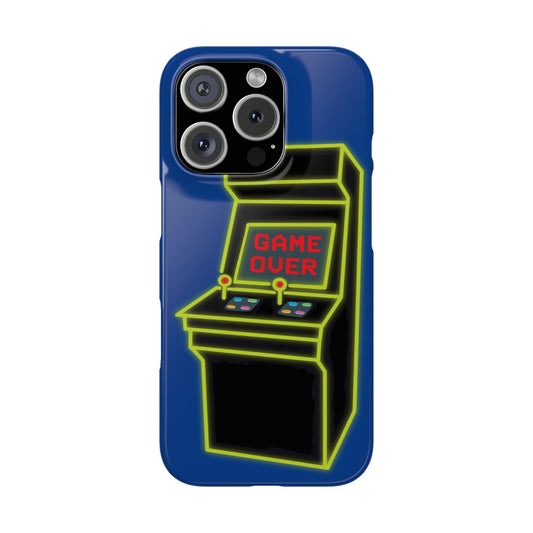 Retro Arcade Game Over Phone Case