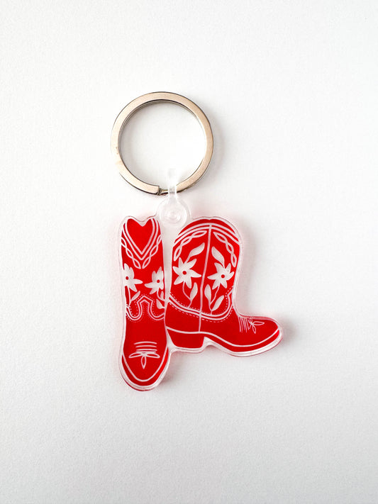 Get Yer Boots Keychain