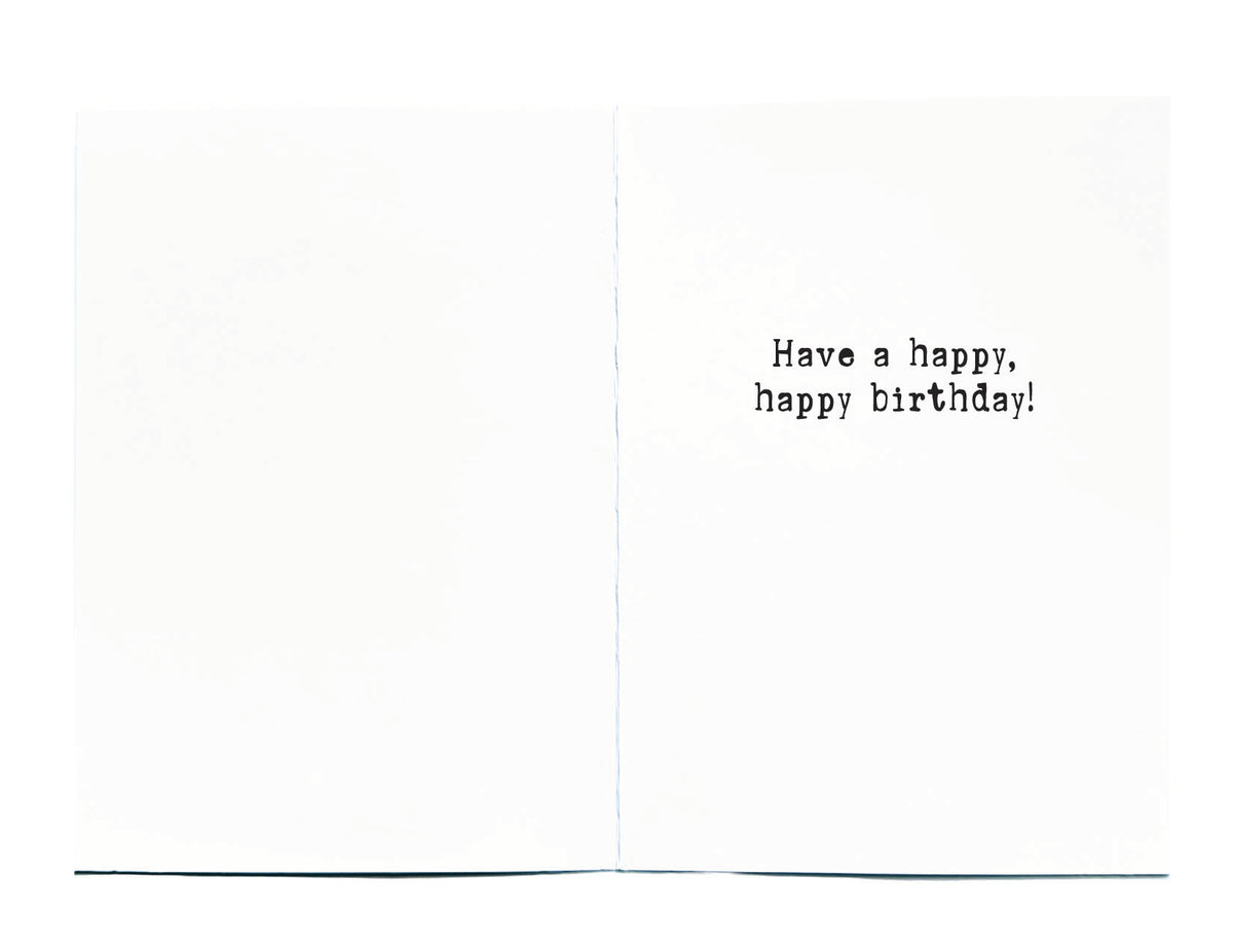Happy Happy Birthday Card